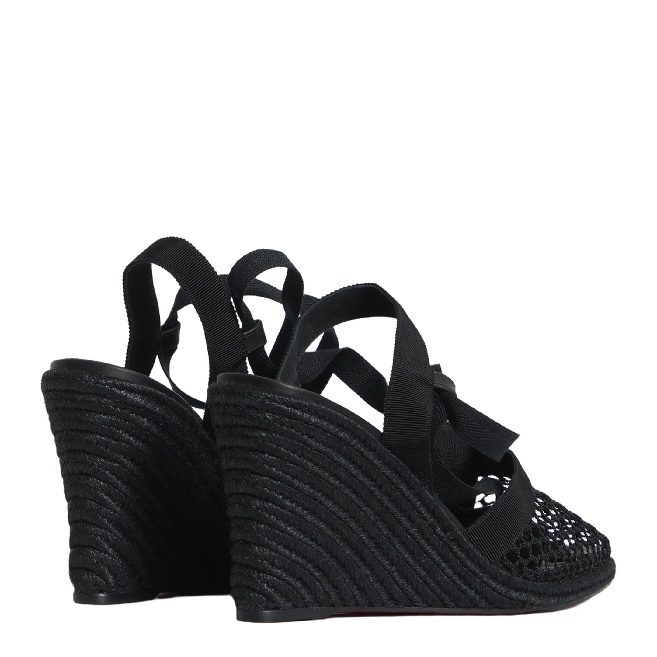 MAYFEYR - Christian Louboutin - Toleda Espadrille Sandals - 1260566B439BLACK