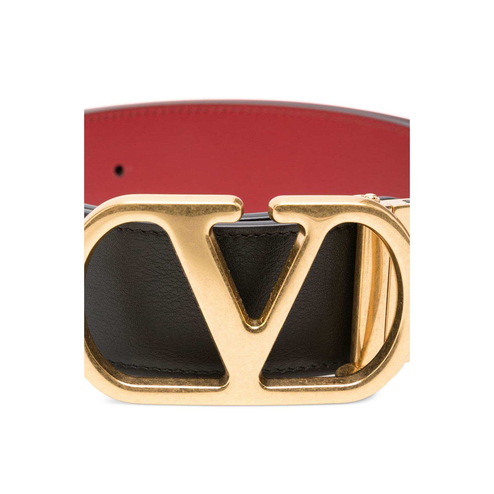 Vlogo Signature Leather Reversible Belt
