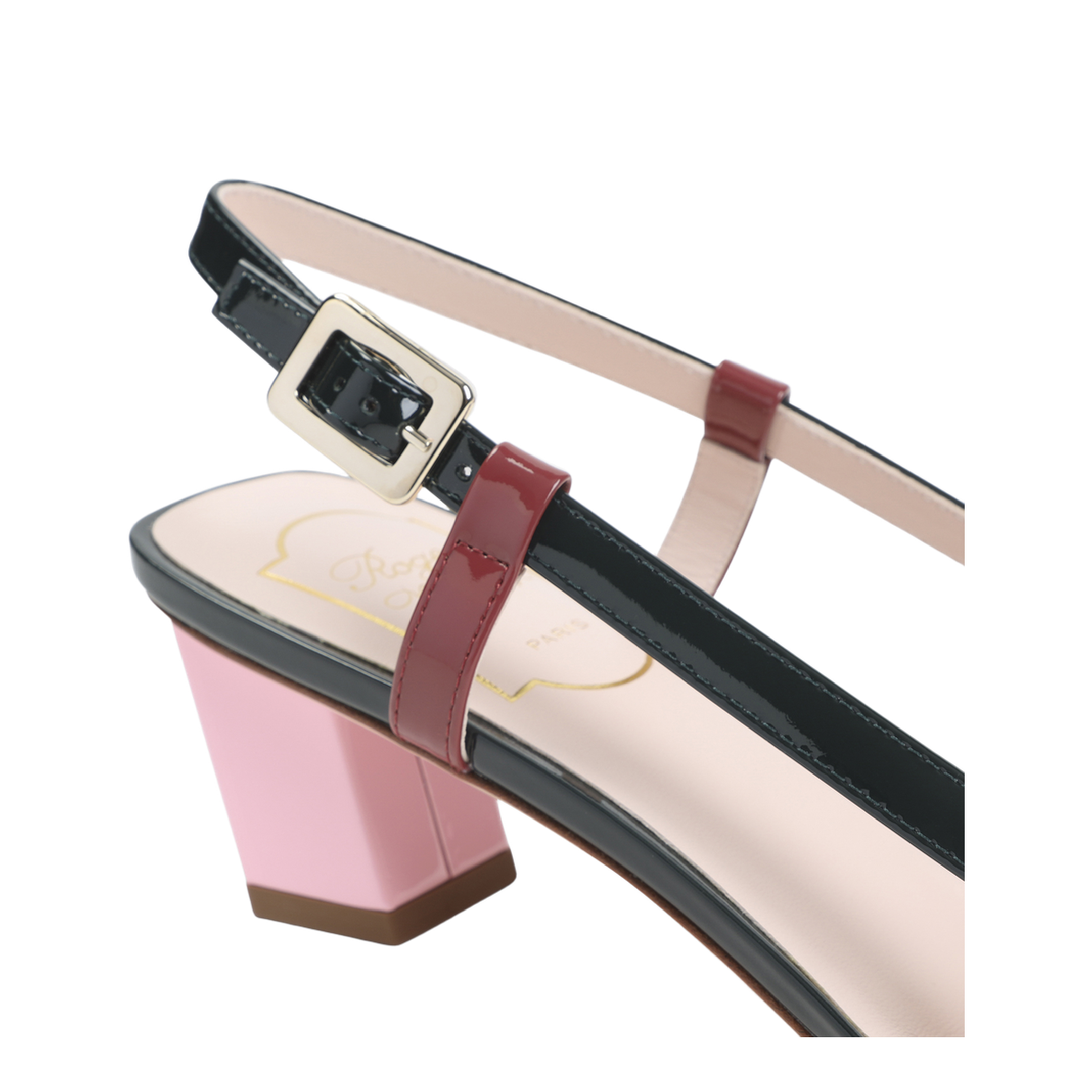 MAYFEYR - Roger Vivier - Lacquered Buckle 45 Pumps - RVW00625601D1P