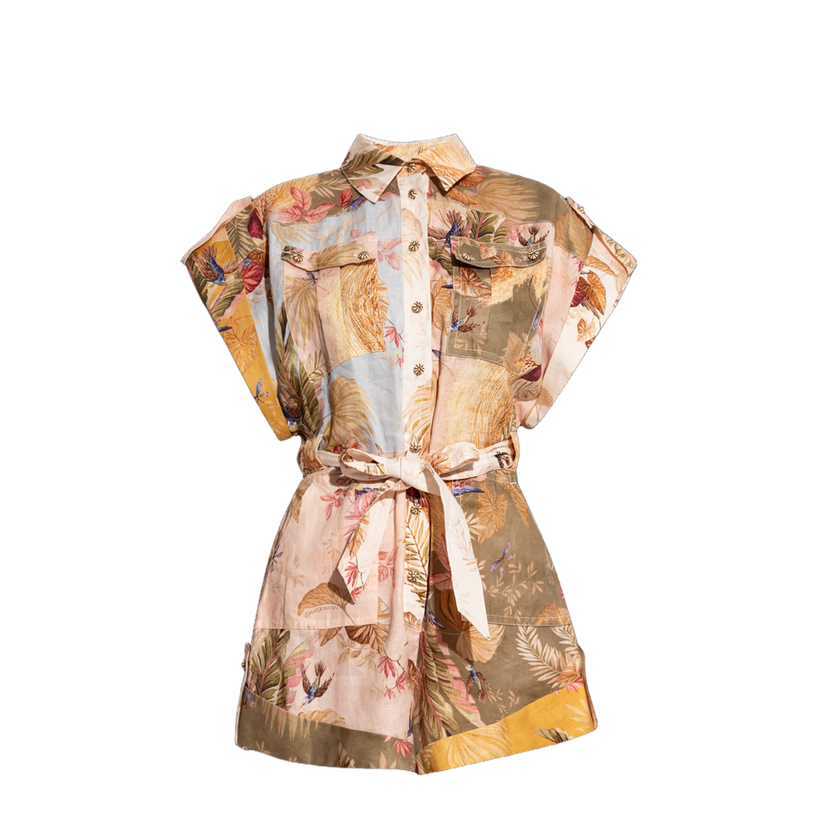 Jumpsuit with Colorful Print