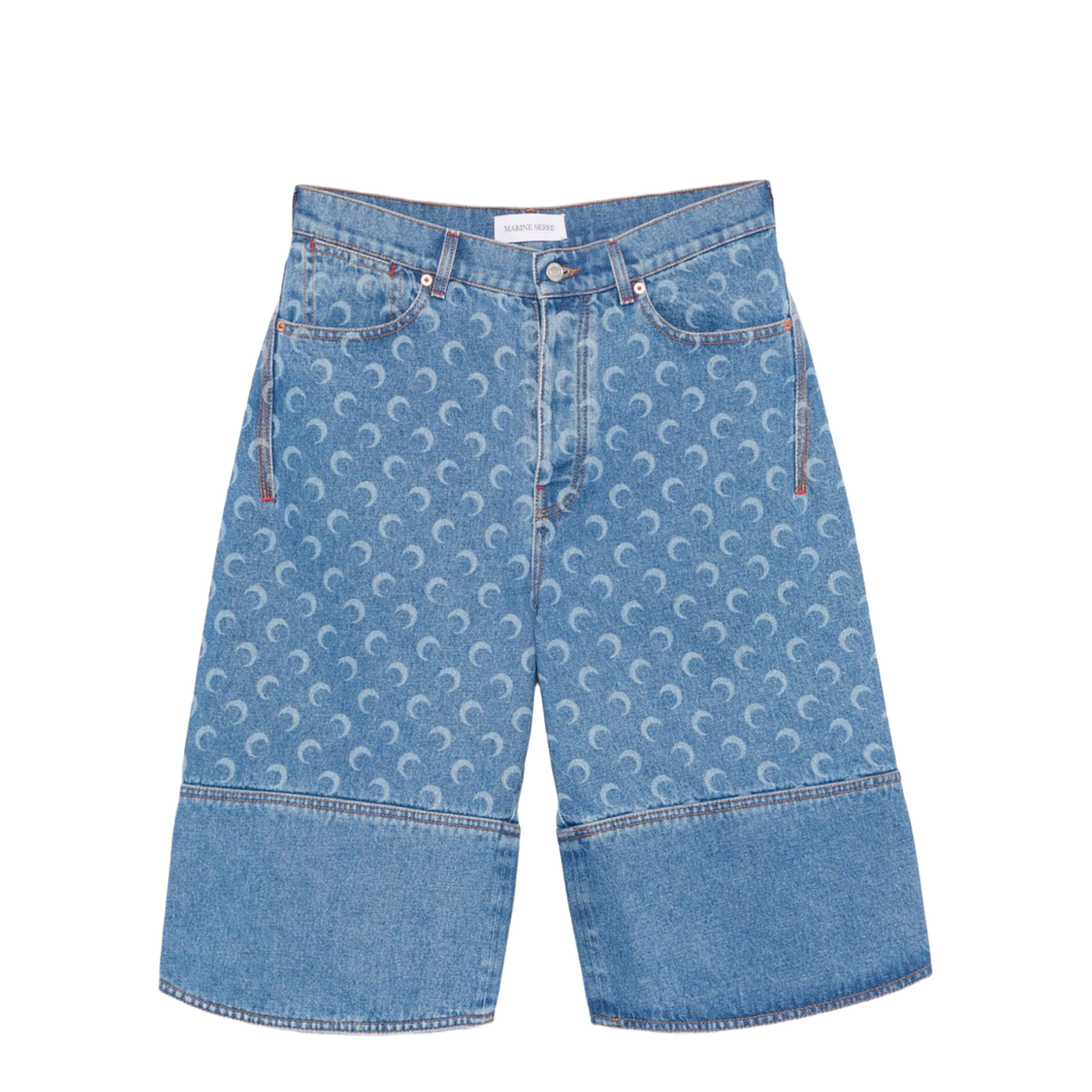 MAYFEYR - Marine Serre - Shorts - USH004BCDEN0002BL05