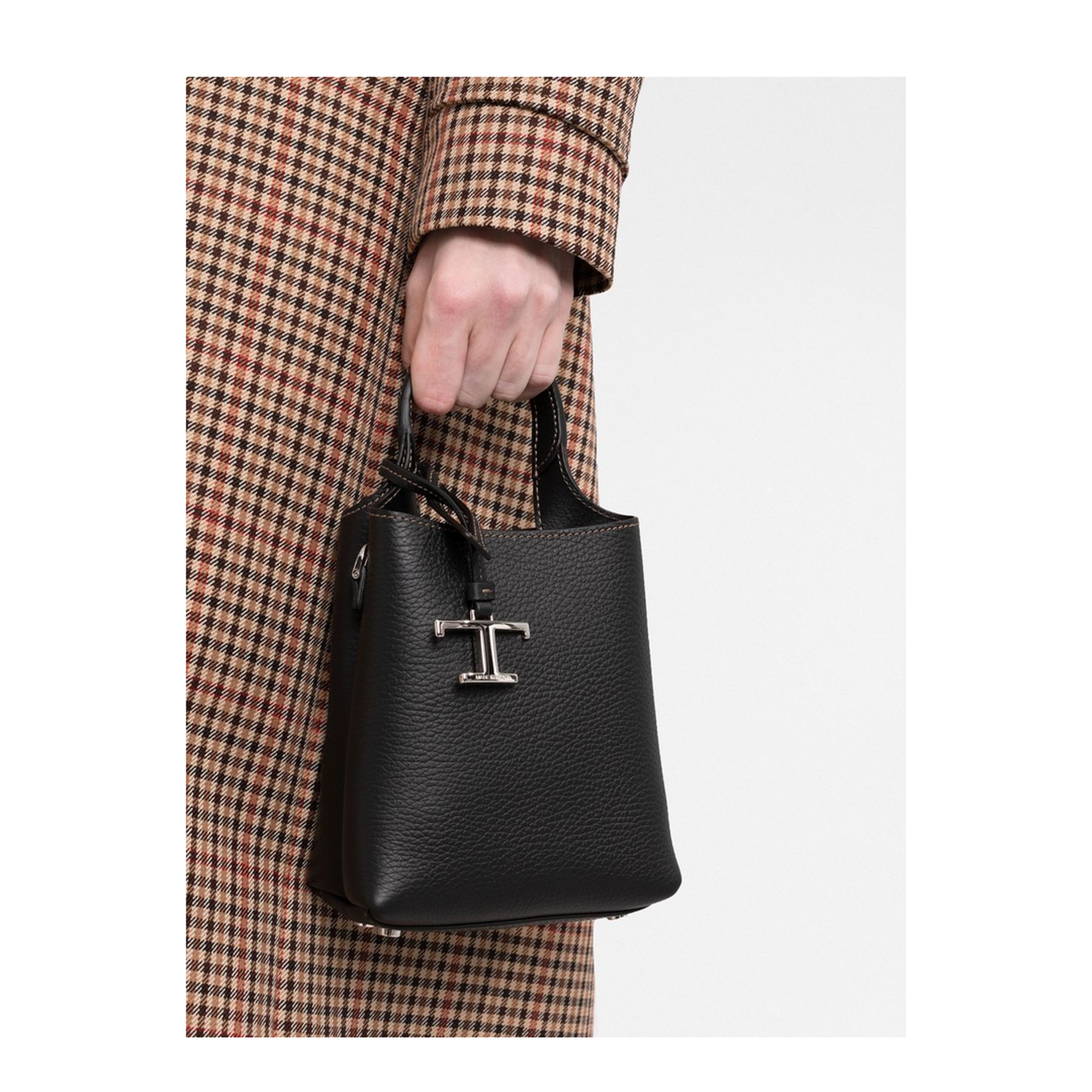 Calfskin Micro Bag - Black
