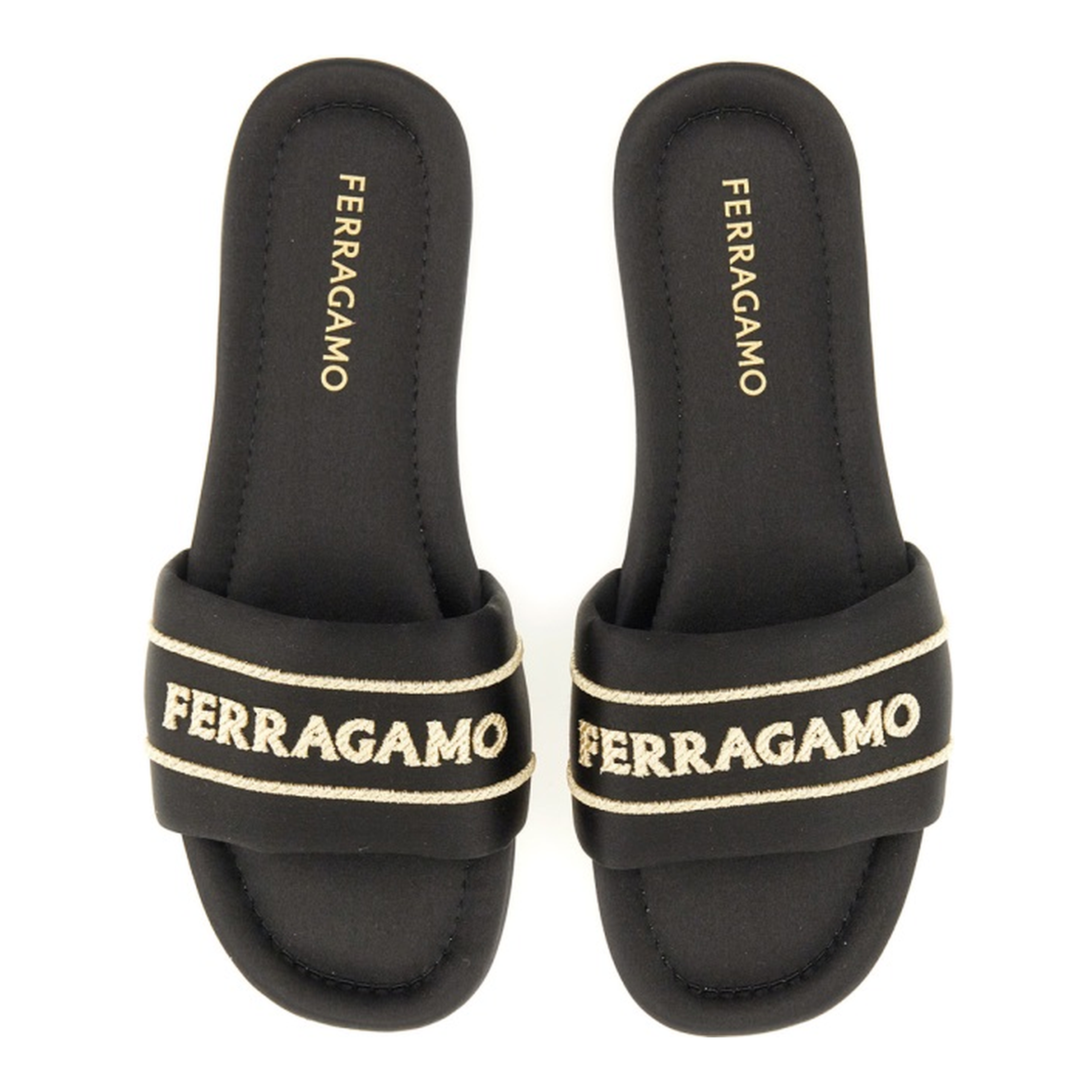 Slide Sandal with Logo