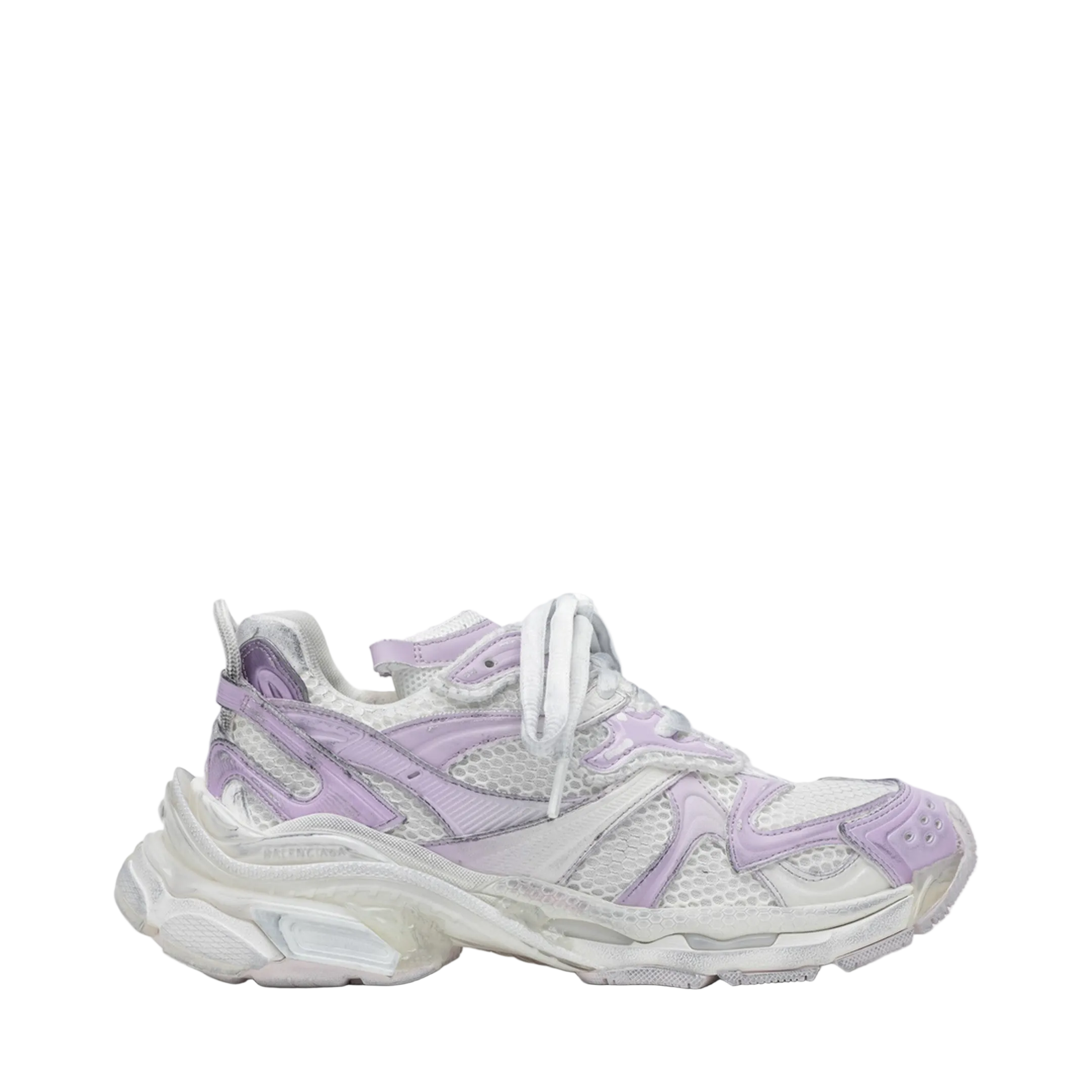 Runner 2 Gradient Sneakers in Light Grey Lilac