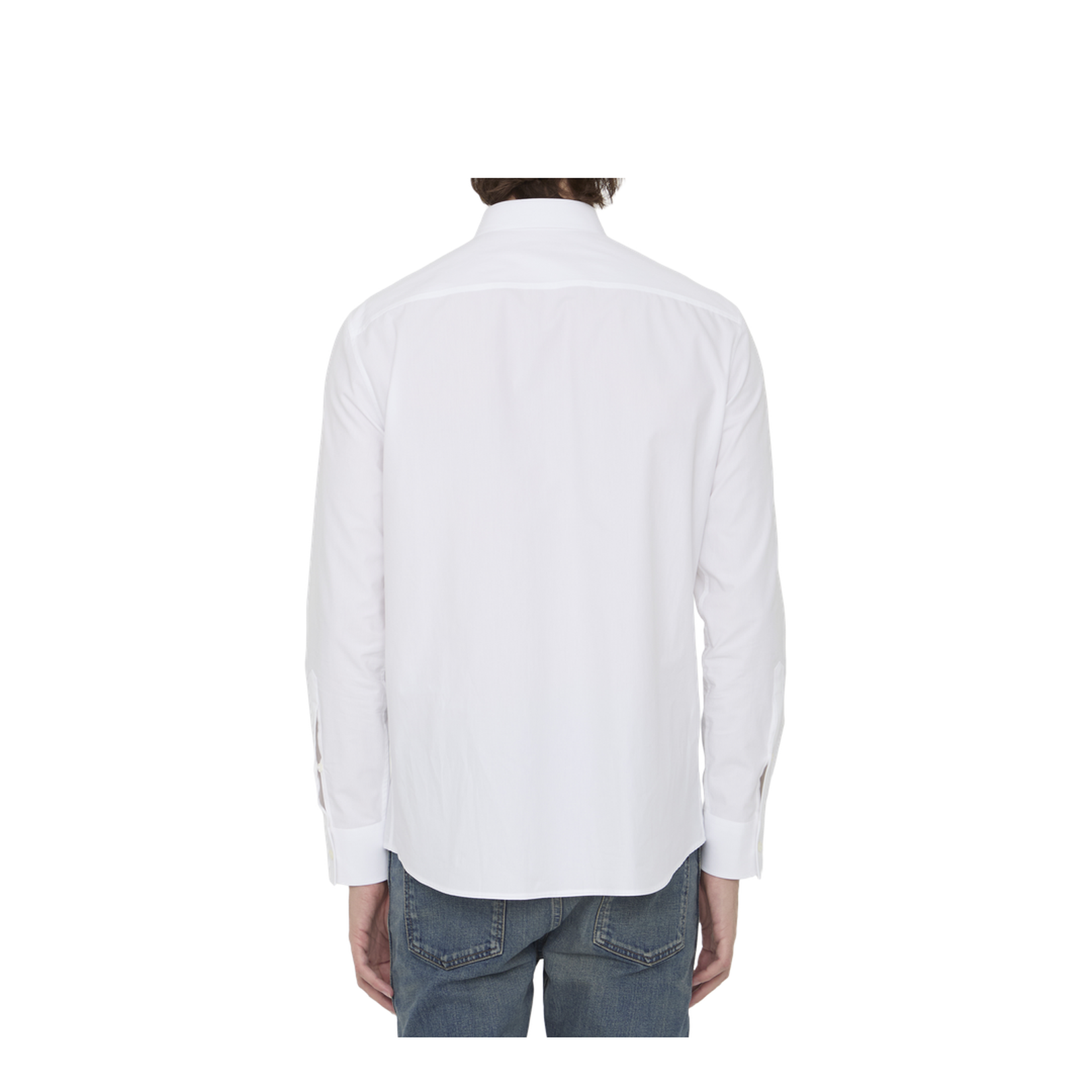 White Poplin Shirt