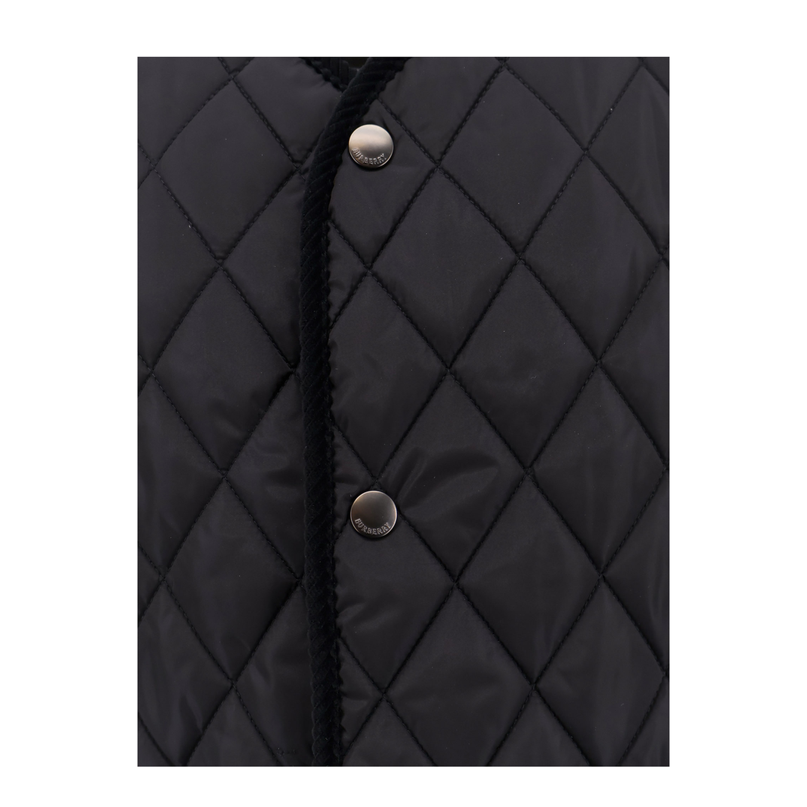Quilted Vest with Black Diamond Quilting