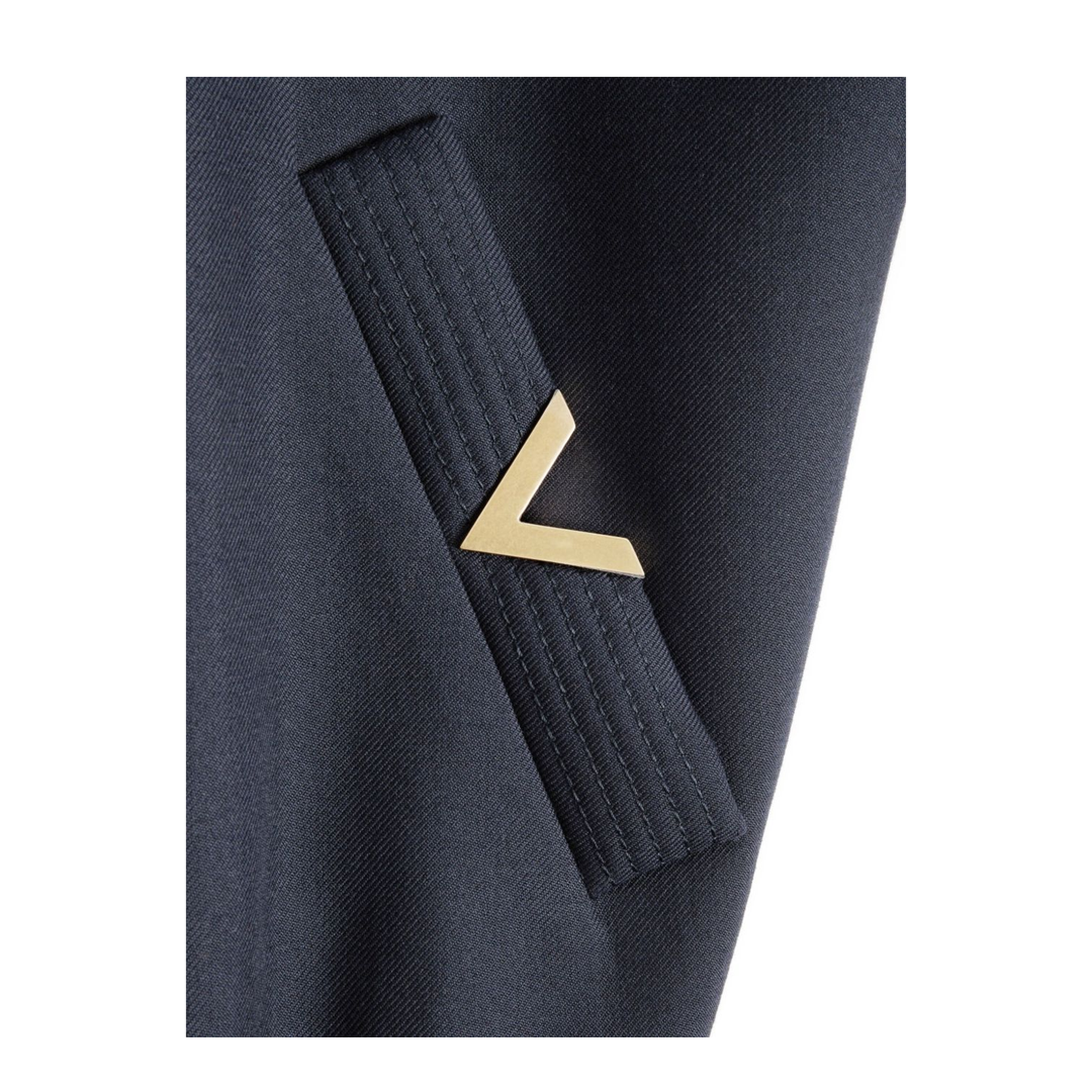 Vgold Wool Blend Blouson Jacket
