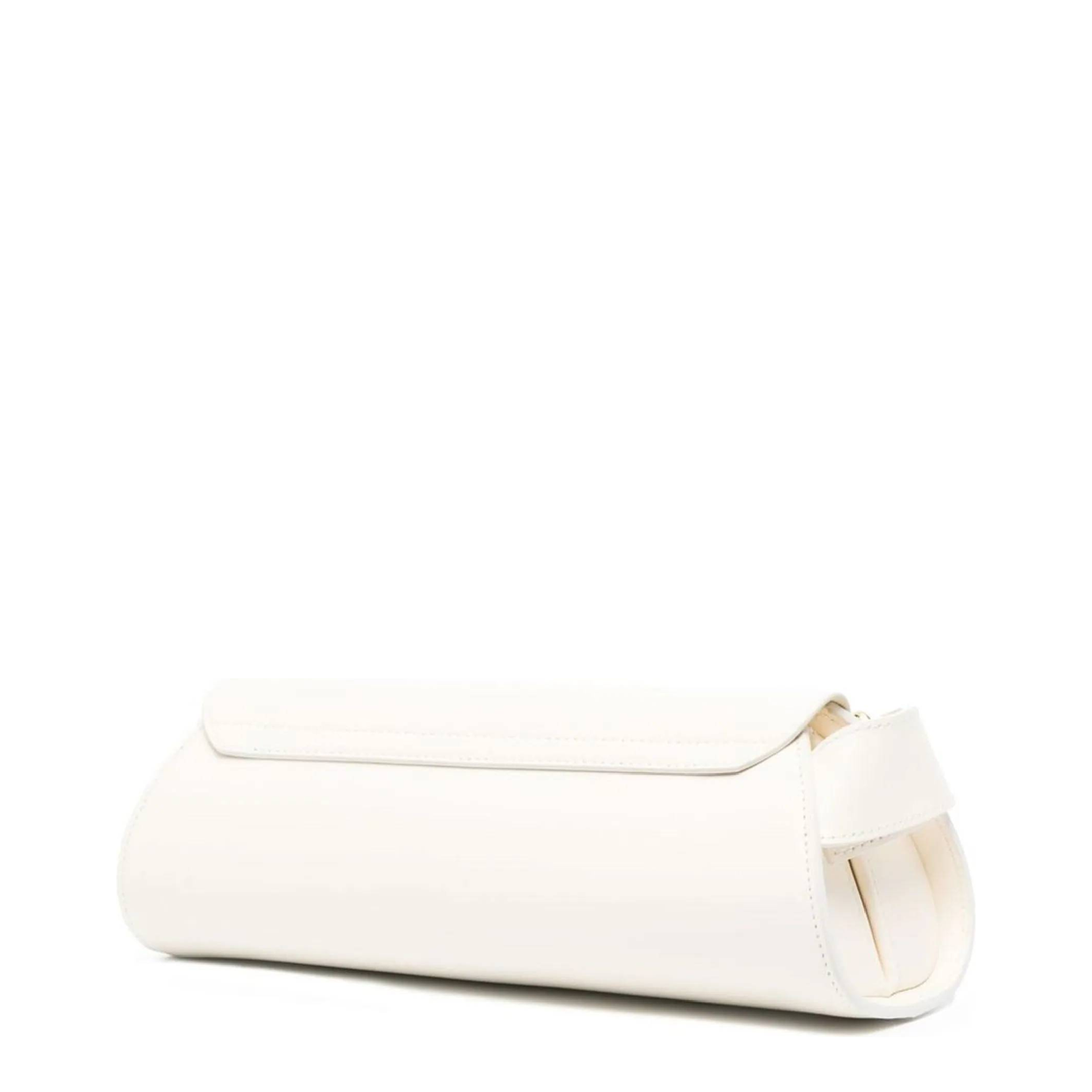 MAYFEYR - Jil Sander - Ivory Leather Small Cannolo Shoulder Bag - J07WD0023P4840106