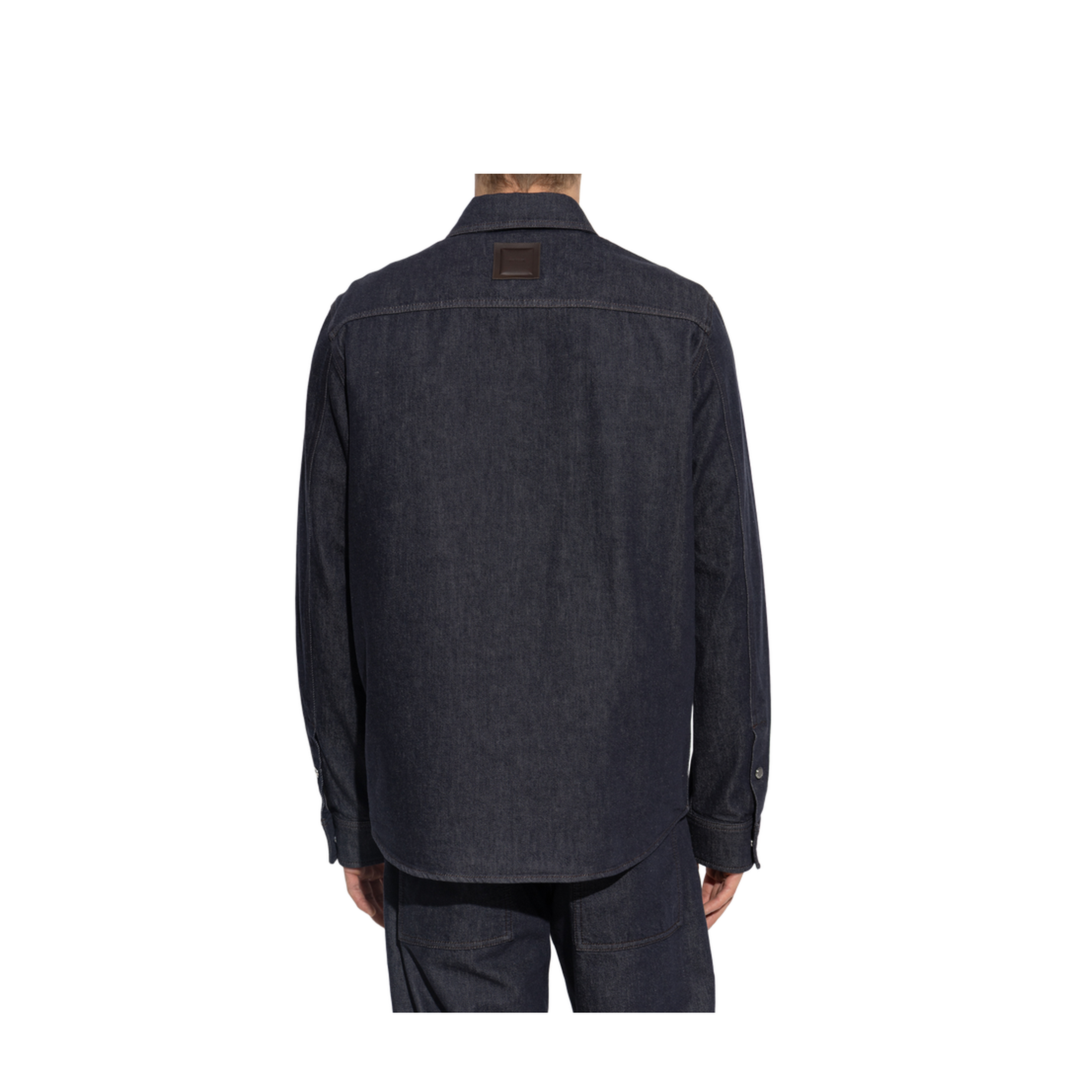 Blue Denim Long Sleeve Shirt