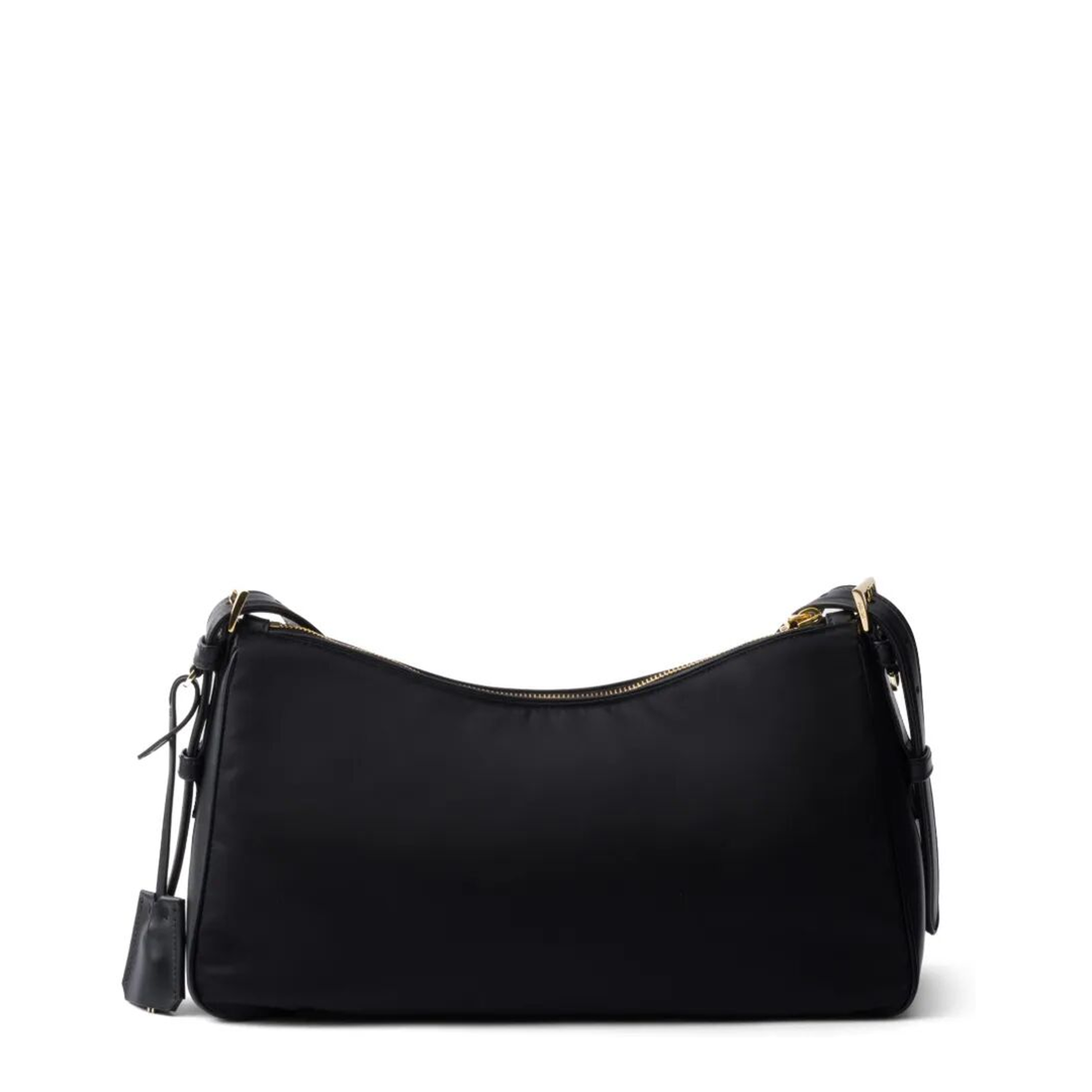 MAYFEYR - Prada - Aimée Large Re-Nylon And Leather Shoulder Bag With Padlock - 1BC232VODO2C8Q