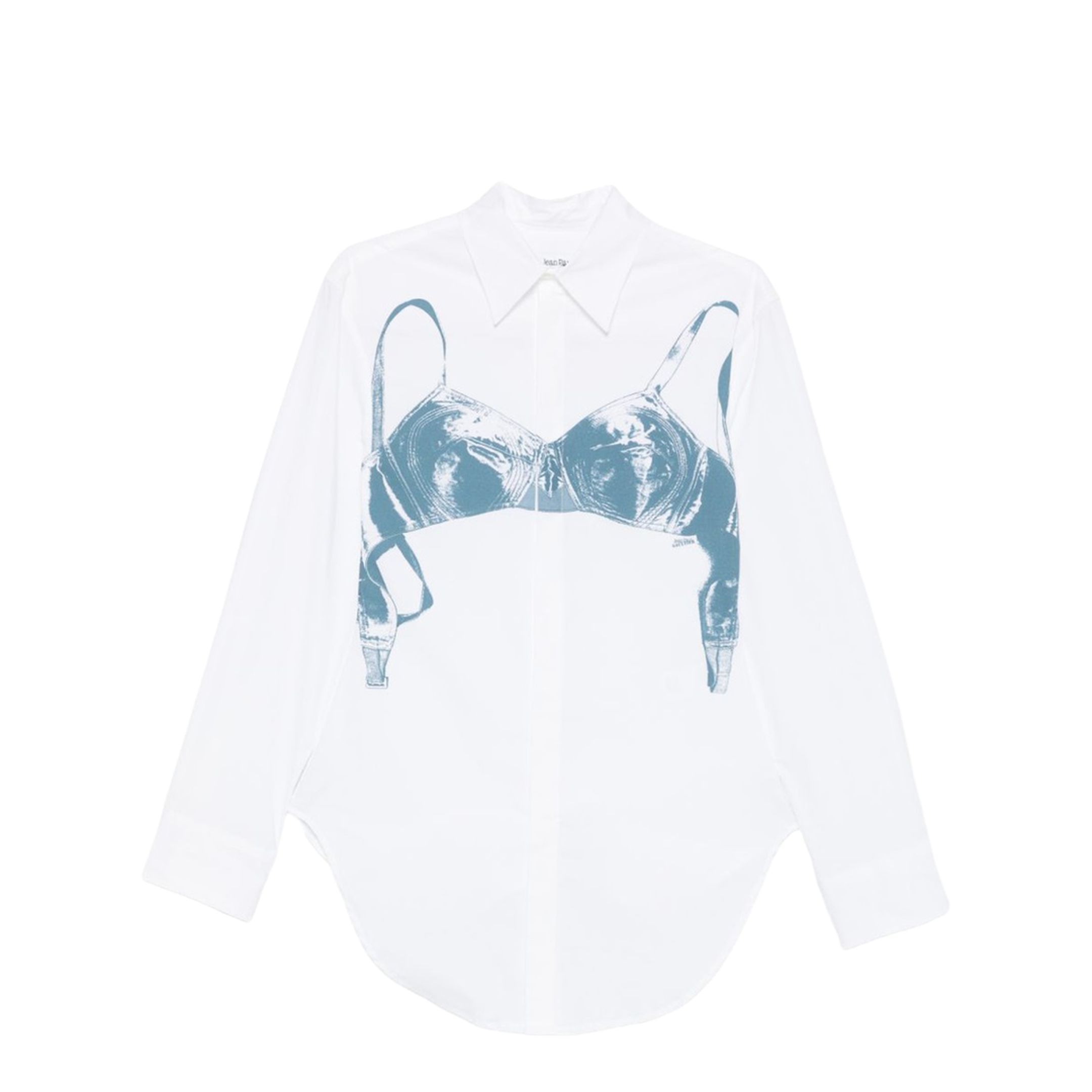 Scanned Bra Print Shirt