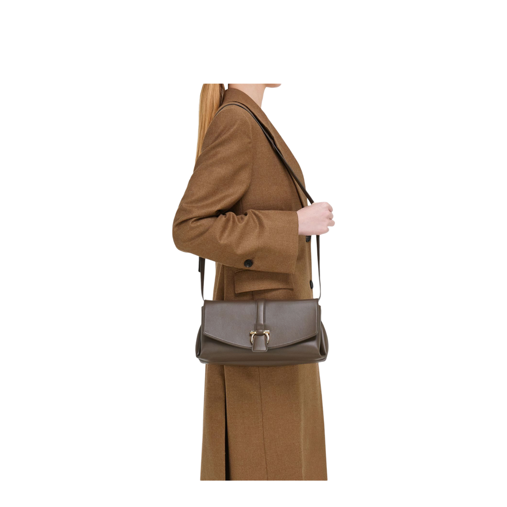 Evening Bag with Gancini Closure