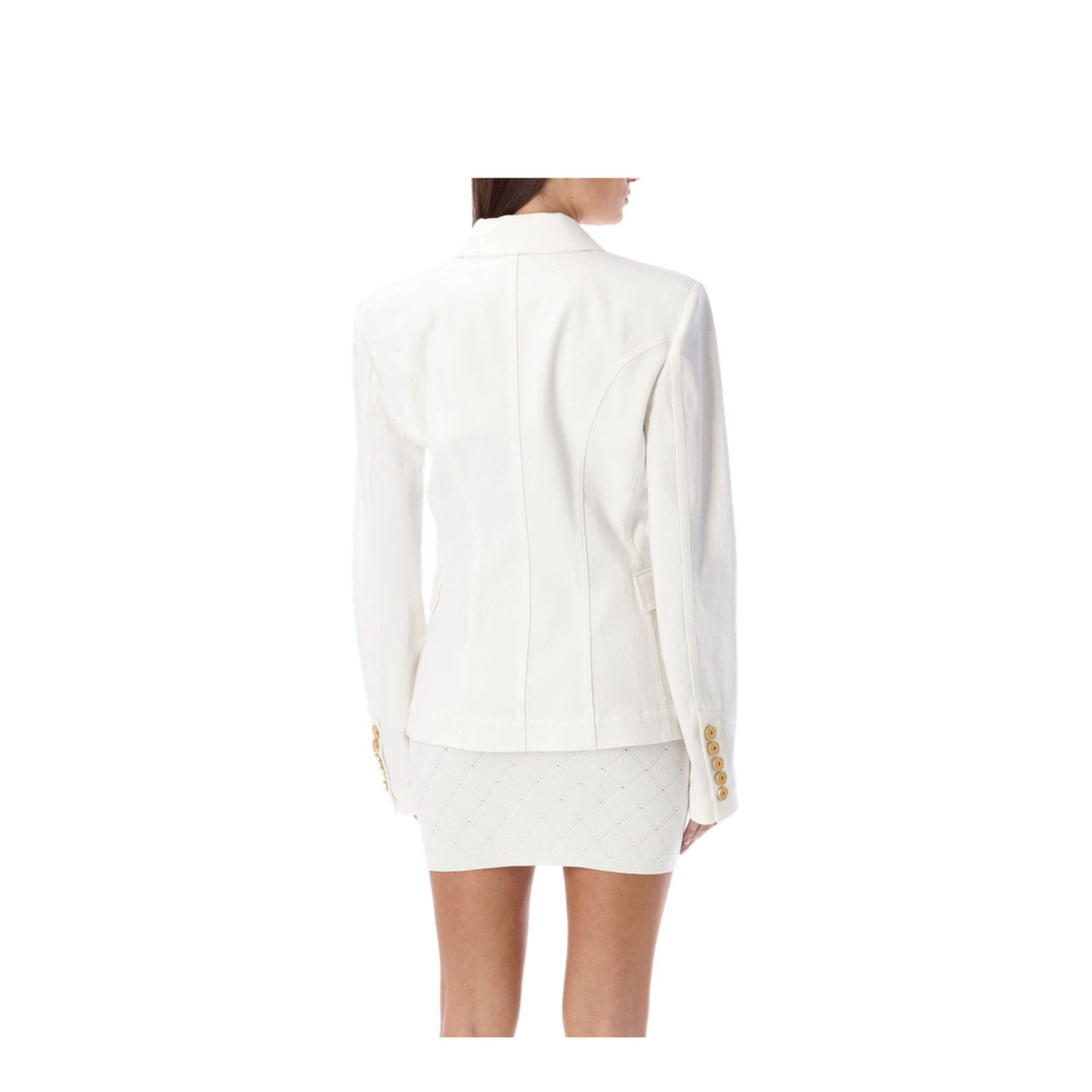 Denim 6-Button Jacket