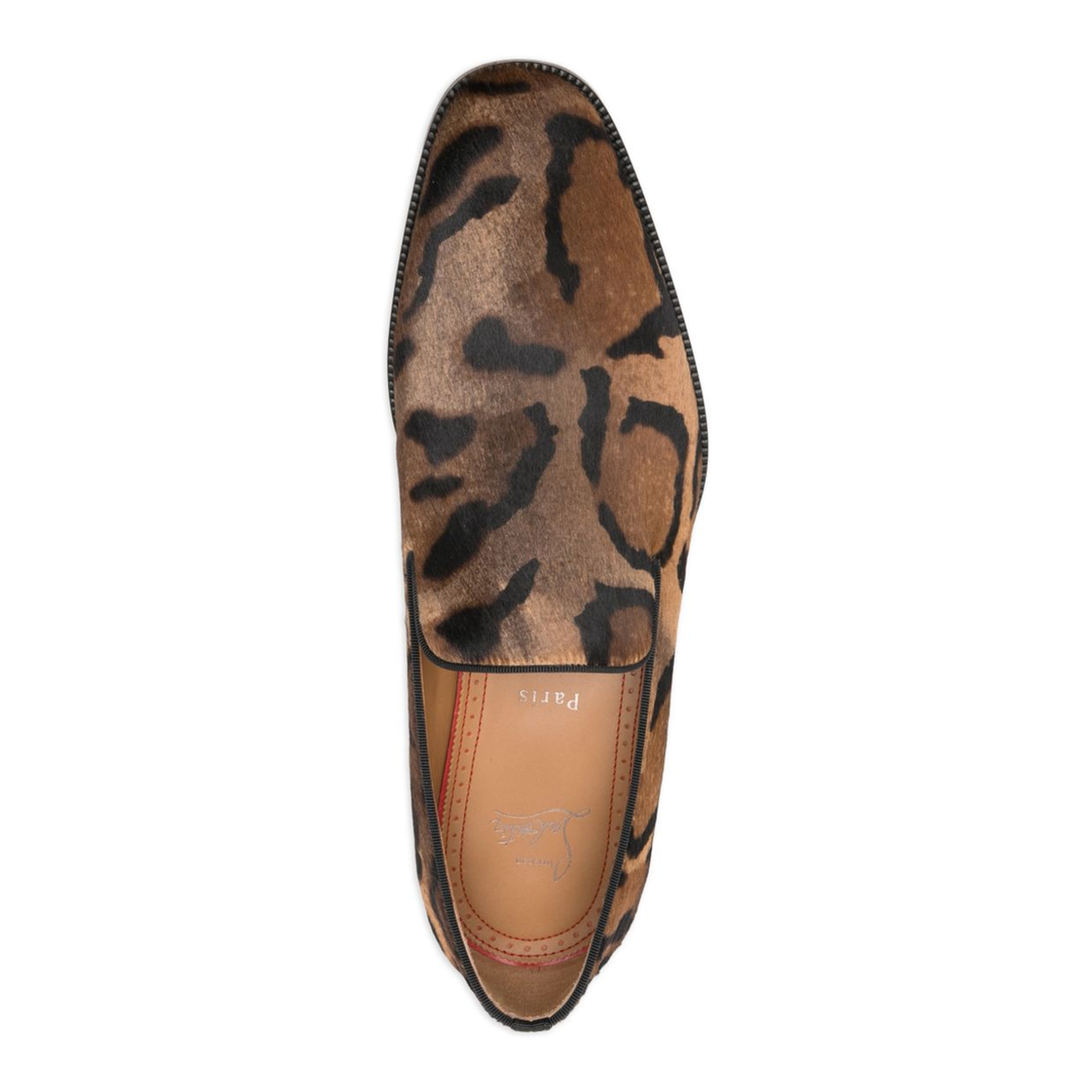 Danny Flex Loafers Bengali Printed Hairy Calf Leather