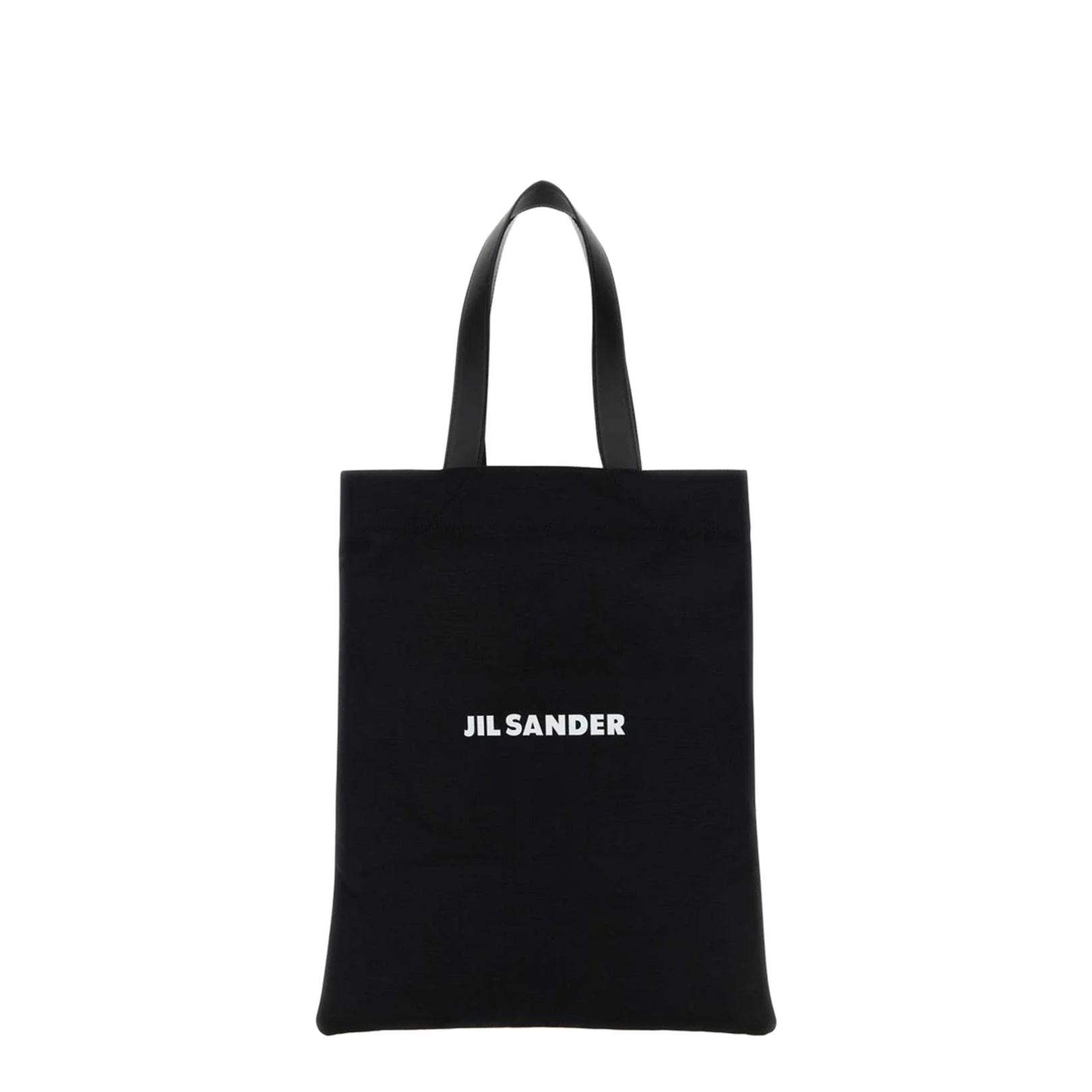 Luxury Tote Bag with Calf Leather Detail