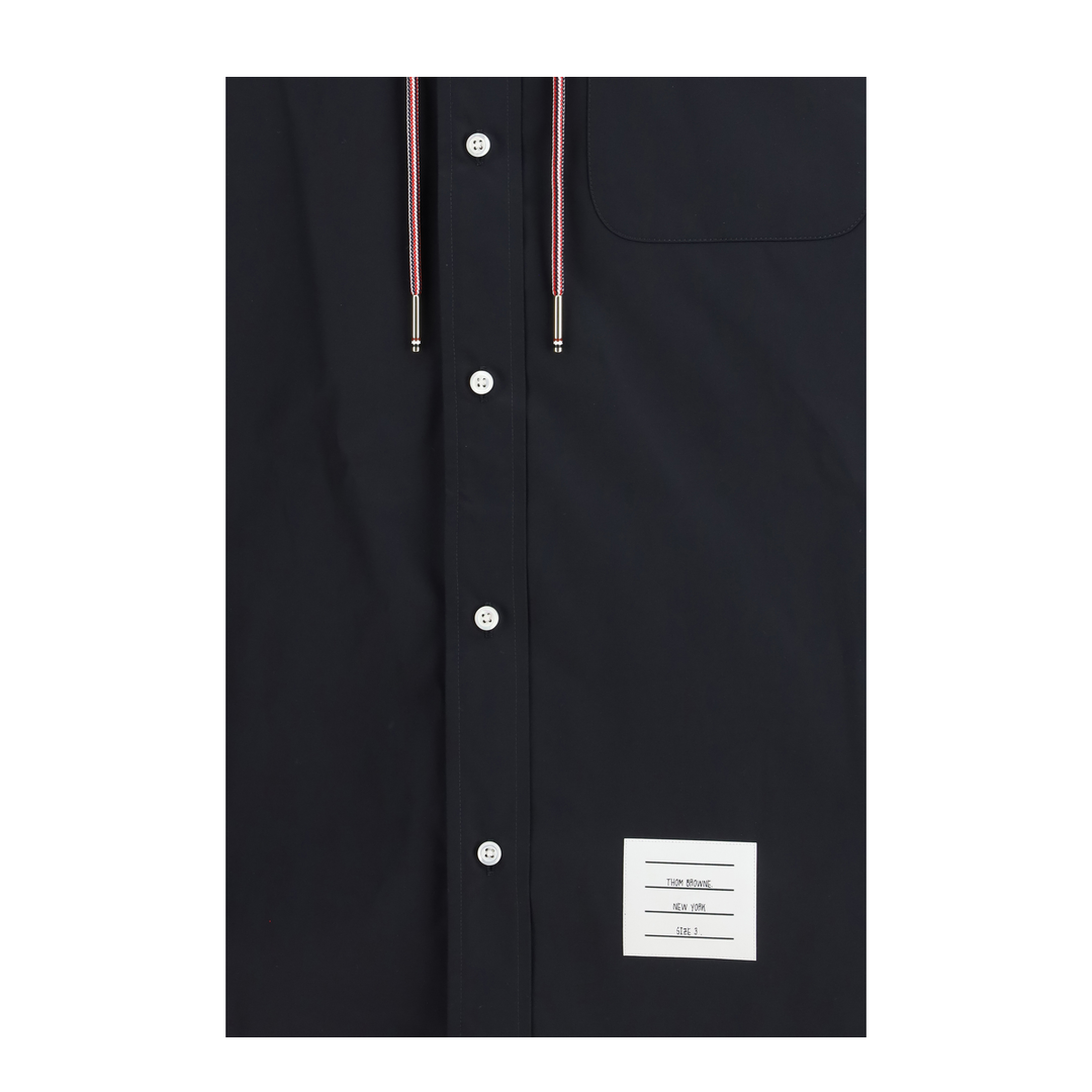 MAYFEYR - Thom Browne - Nylon Cotton Hooded Jacket - MWL432OF1066