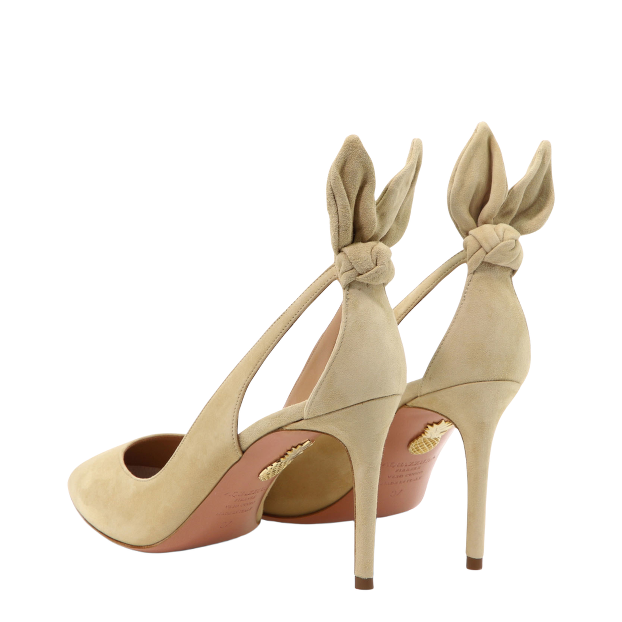 MAYFEYR - Aquazzura - Bow Tie 85 Mm Décolleté - DENMIDP0SUEECA