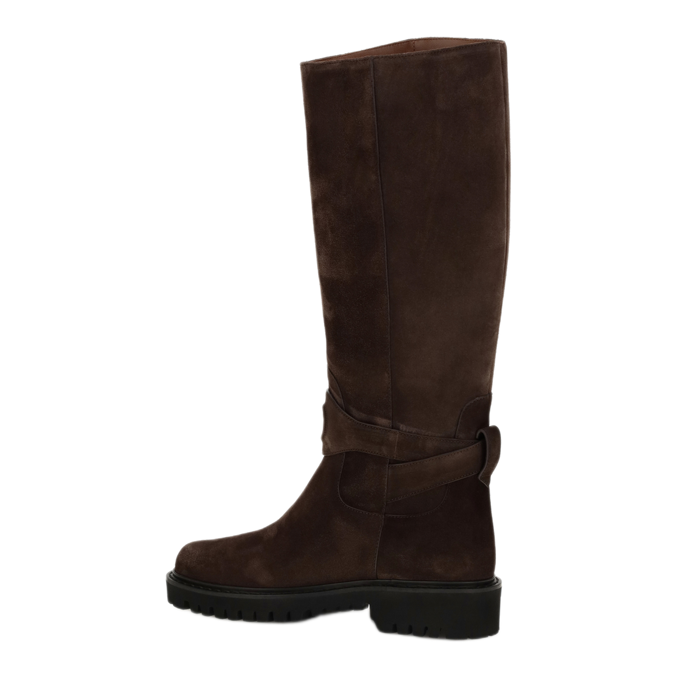 MAYFEYR - Valentino - Vlogo Signature Suede High Boots - 9W2S0QA3EFG