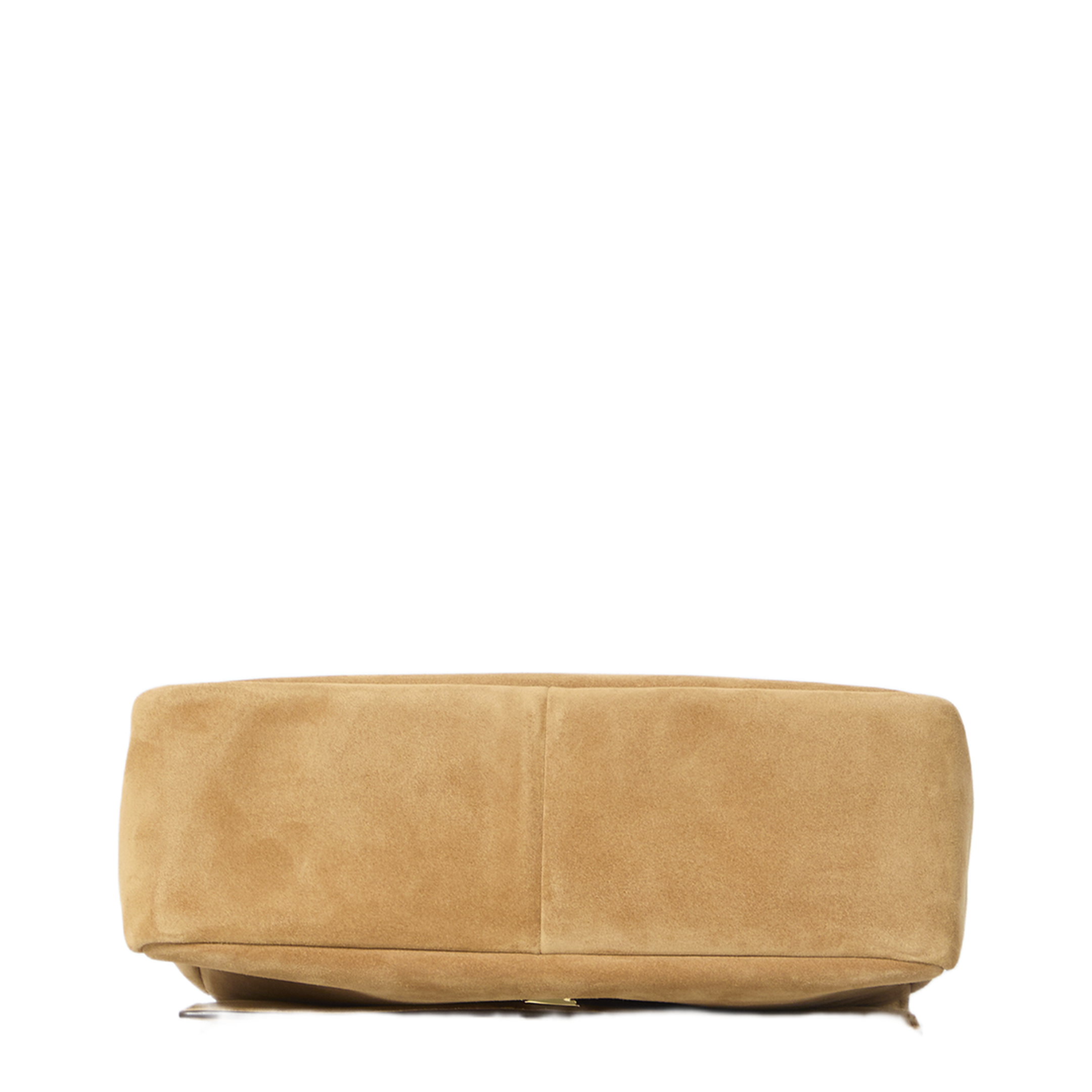 Charlie Suede Shoulder Bag - Toffee