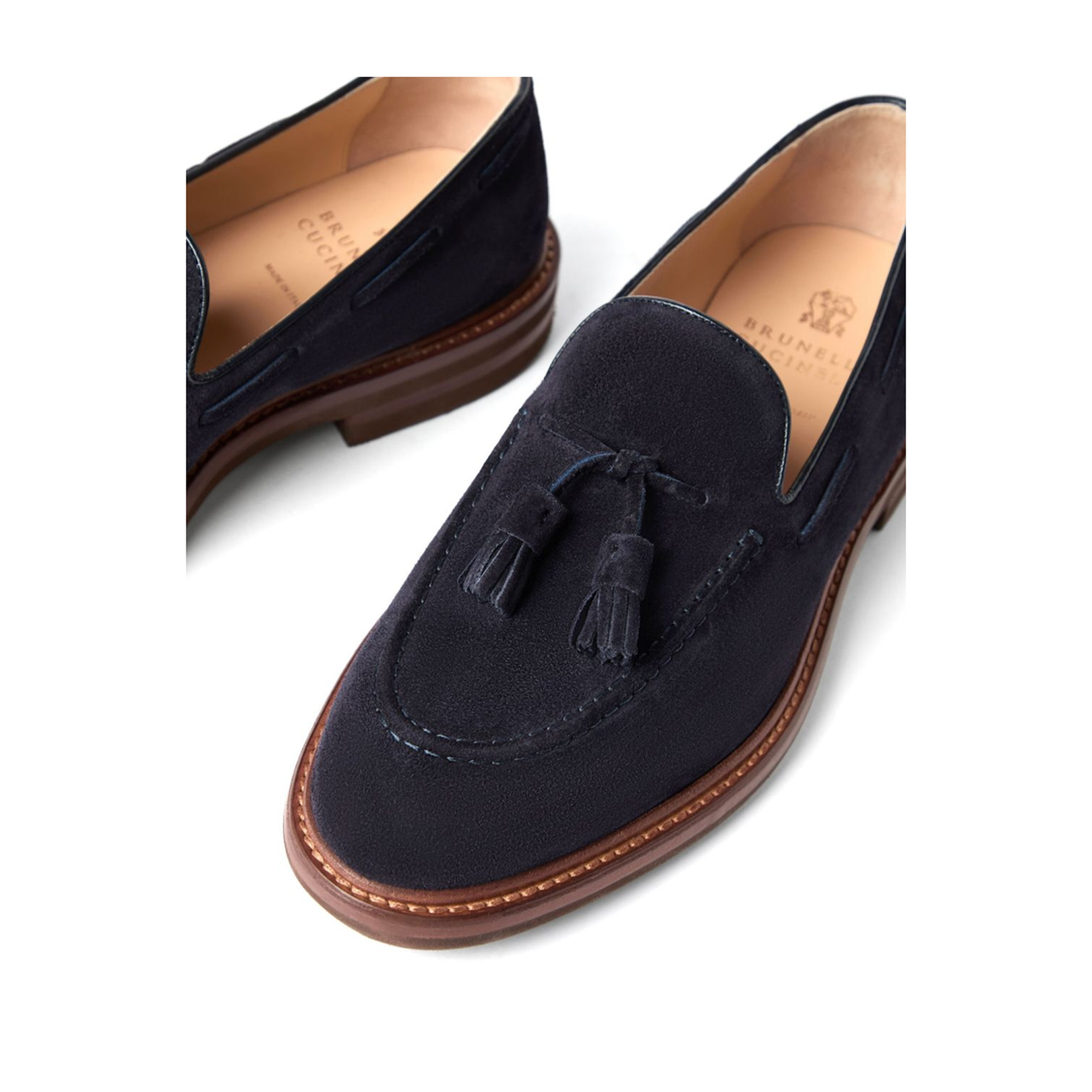 Suede Leather Loafers