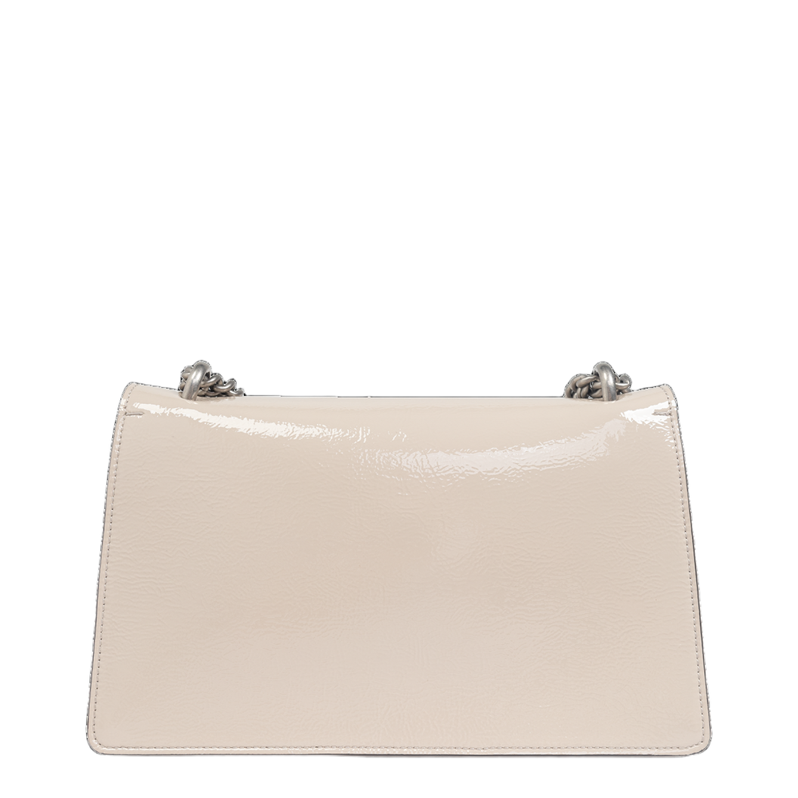 Dionysus Leather Wallet On Chain - Beige