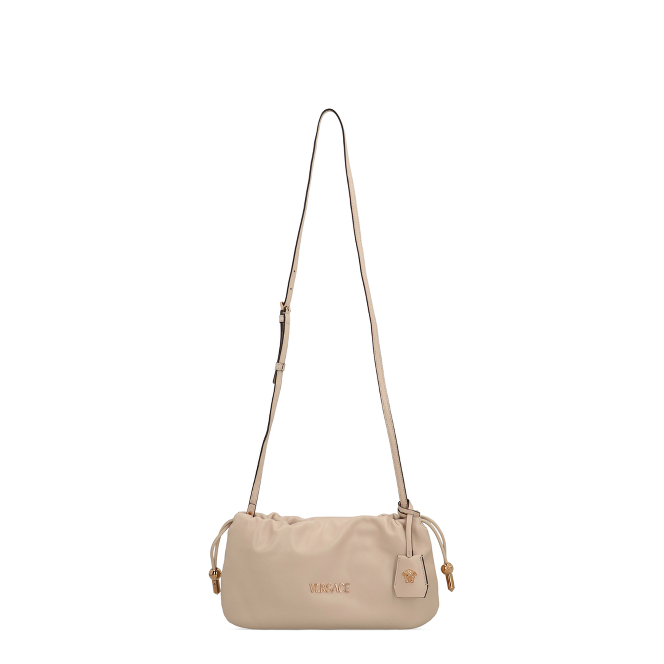 Tag Nappa Mini Bag - Beige