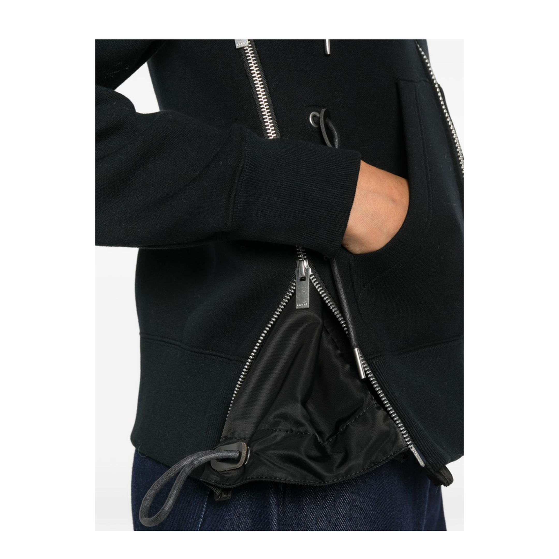 MAYFEYR - Sacai - Sweaters Black - SCW-343002