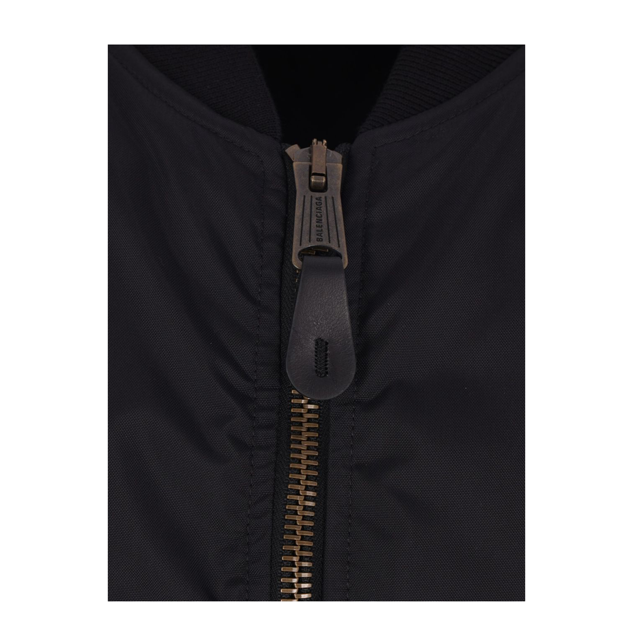 Bomber Jacket Large Fit in Black