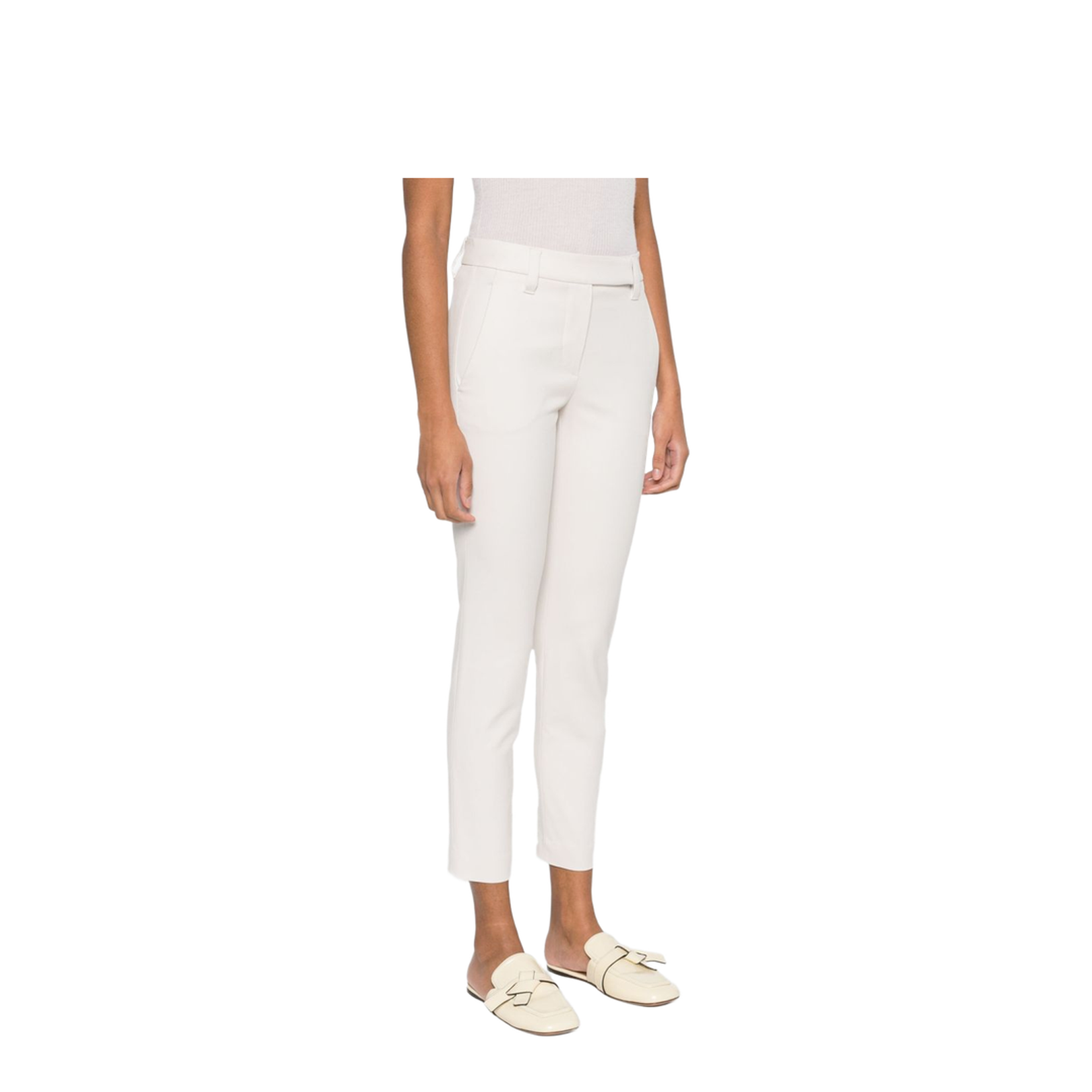 Slim Cropped Trousers