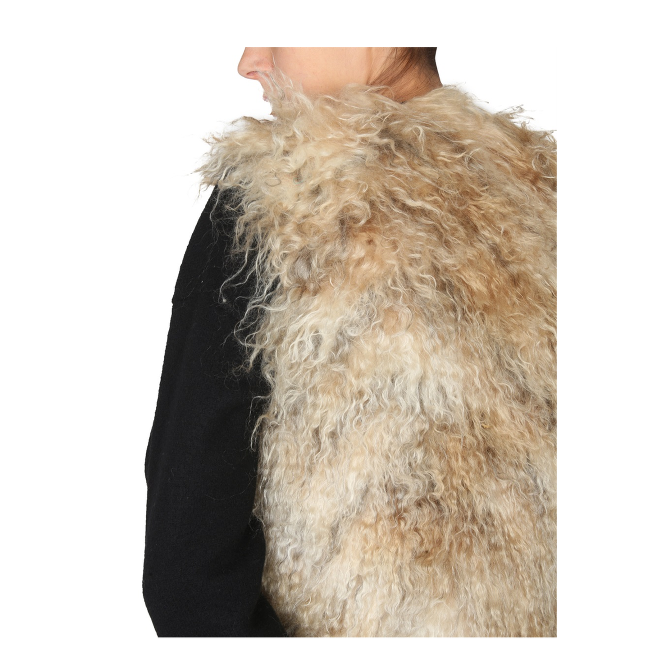 MAYFEYR - BECAGLI SINCE 1994 - Mohair Fur Vest - KW211B12