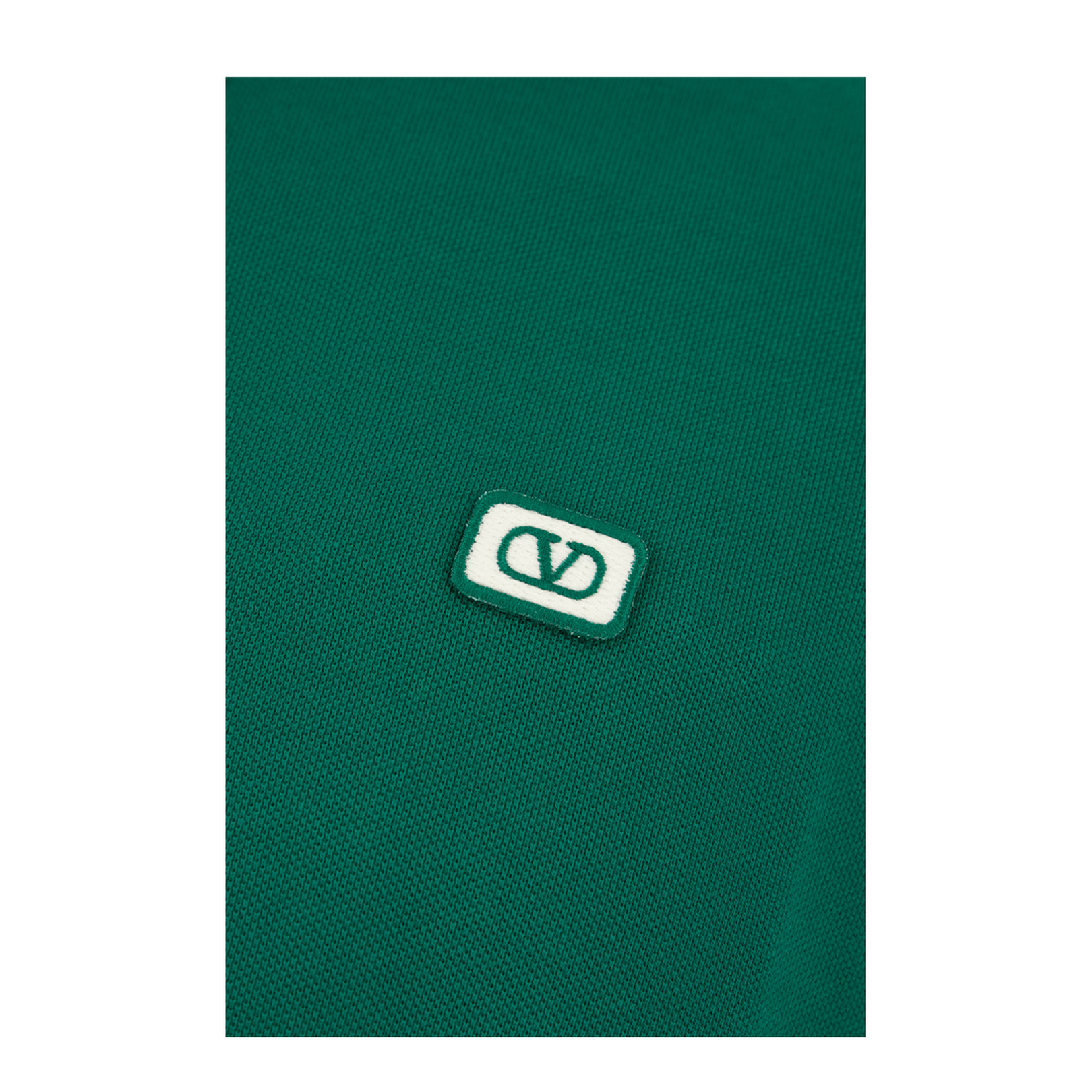 Green Piquet Polo Shirt