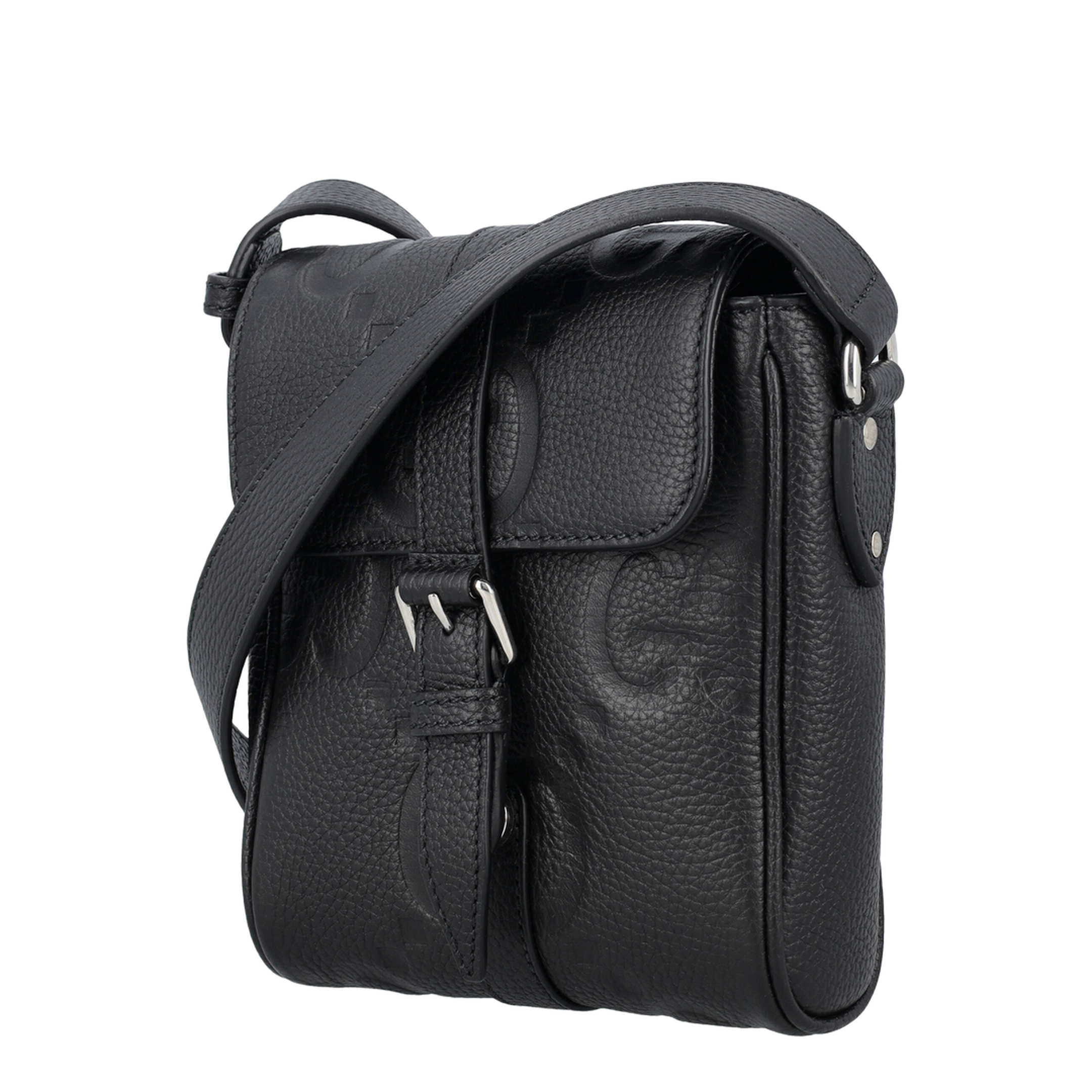 Jumbo Small Shoulder Bag in Black