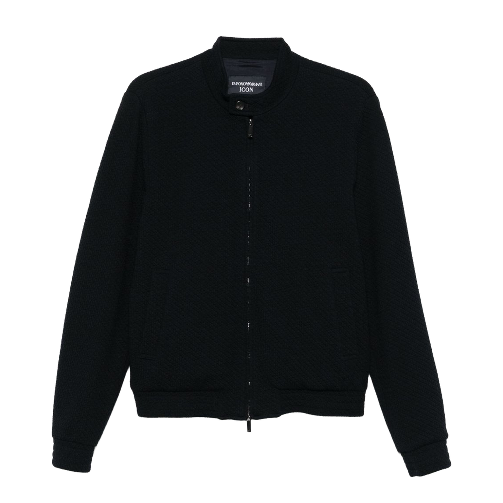 Navy Blue Blouson Jacket