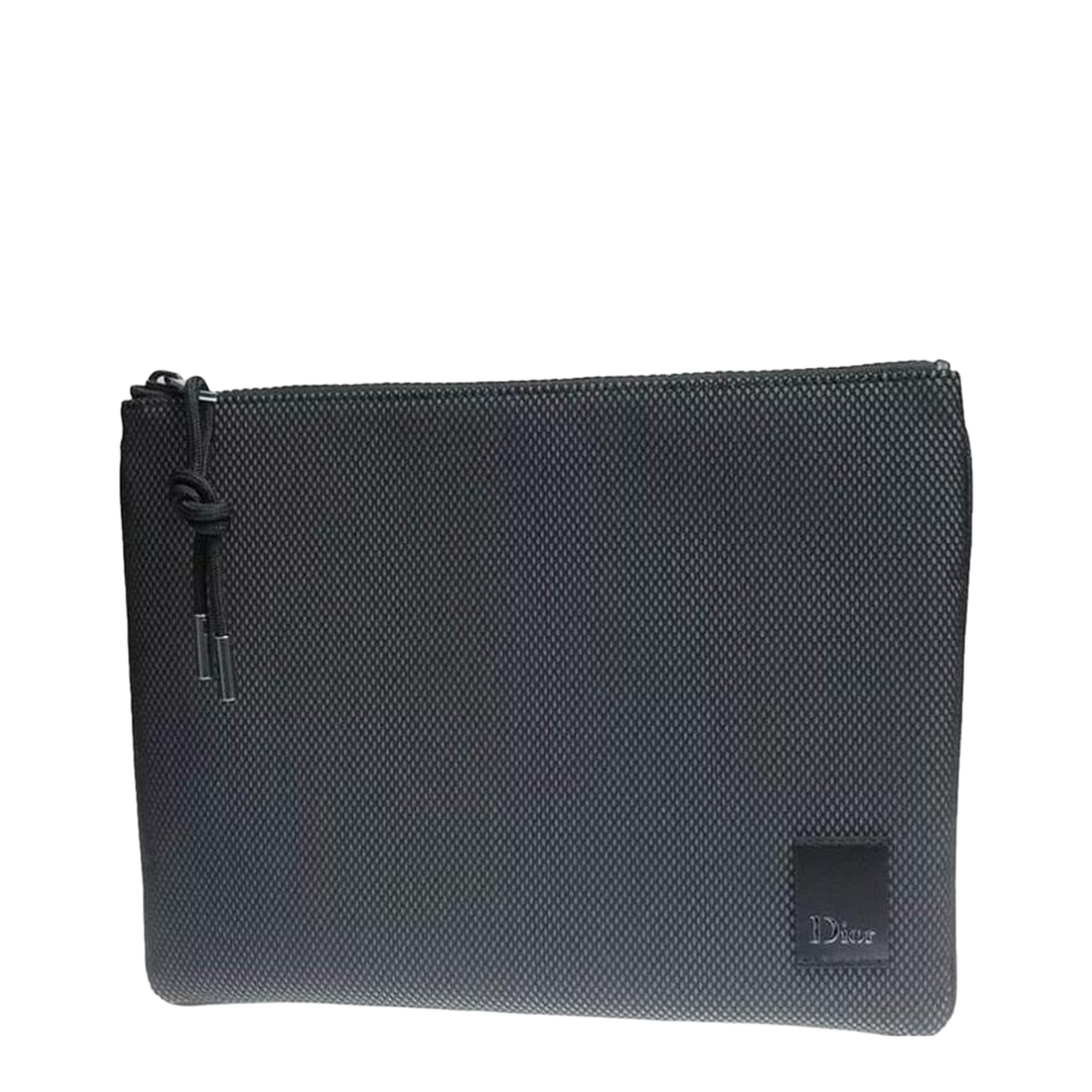 Black Nylon Clutch Bag