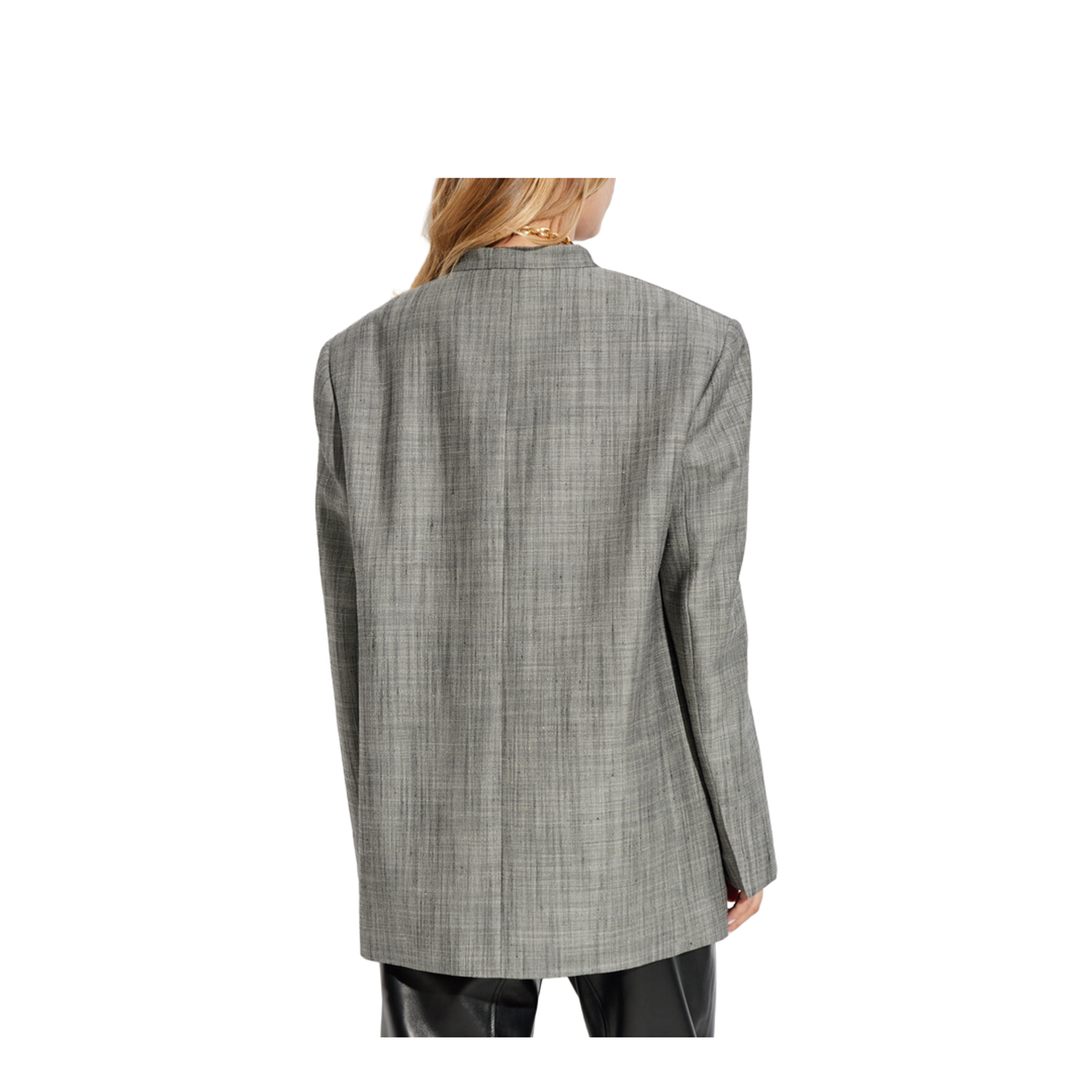 women's suit grey