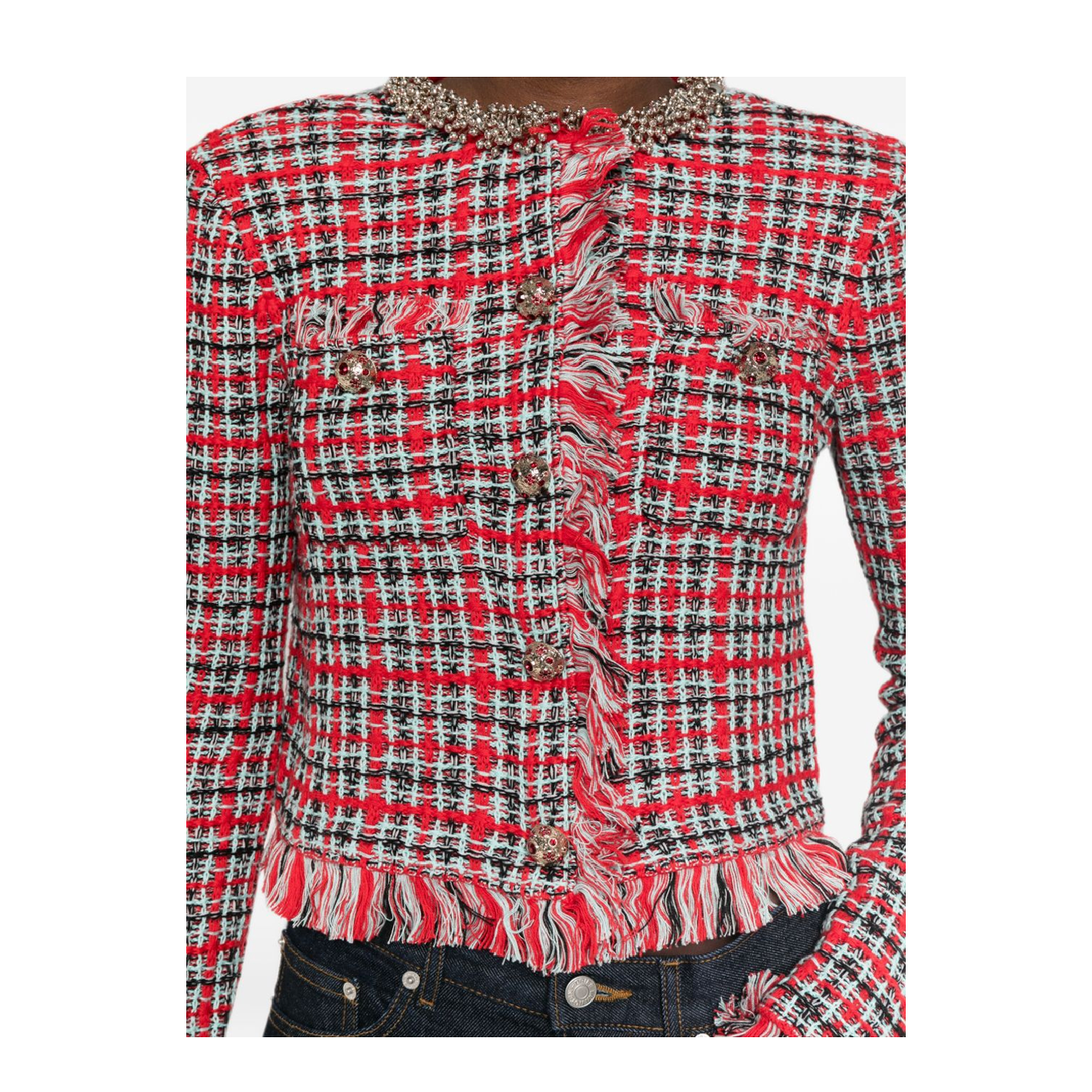 MAYFEYR - Self Portrait - Jackets Red - AW26-146J-RRED