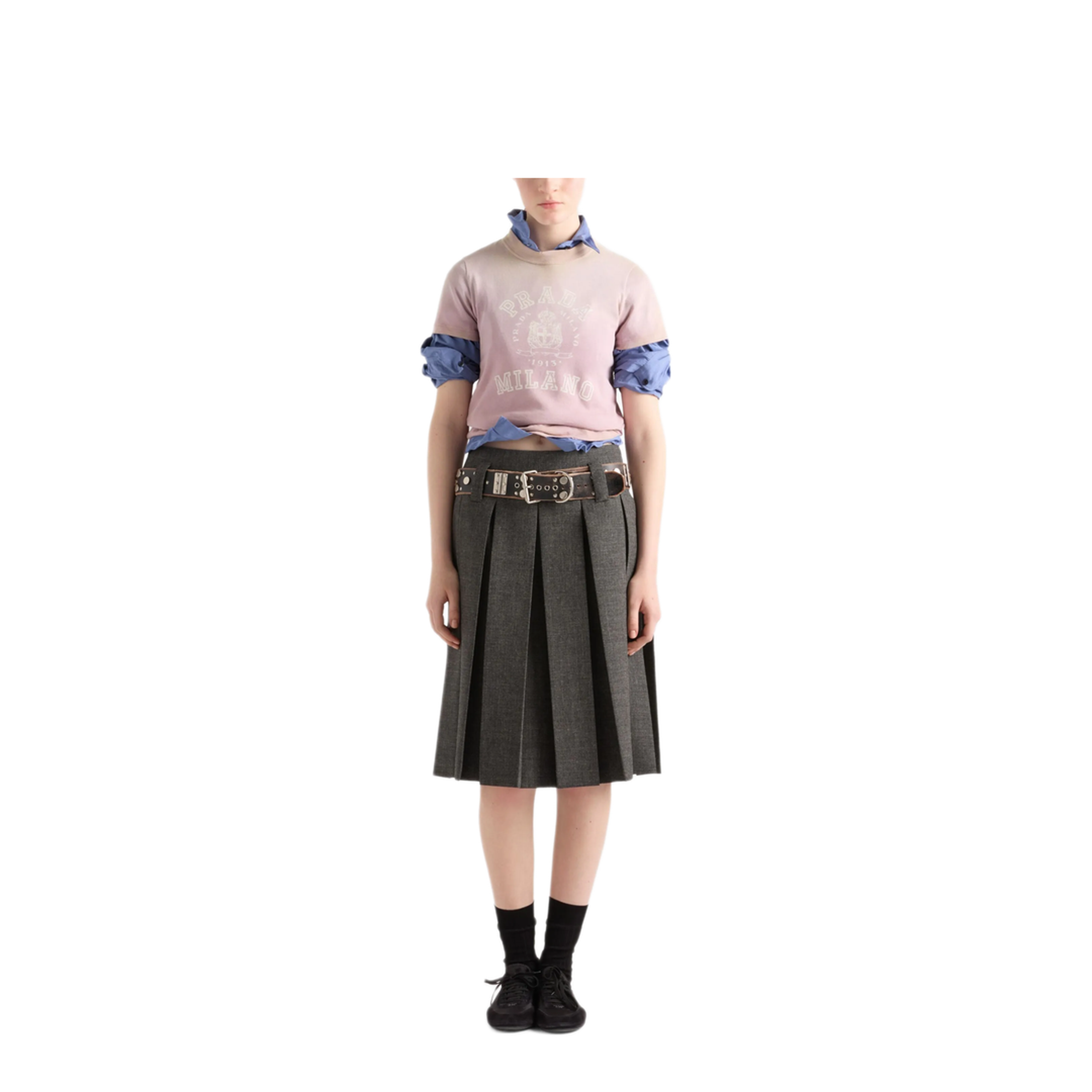 MAYFEYR - Prada - Logo-Print T-Shirt - 3557BSOOO16XSF0203