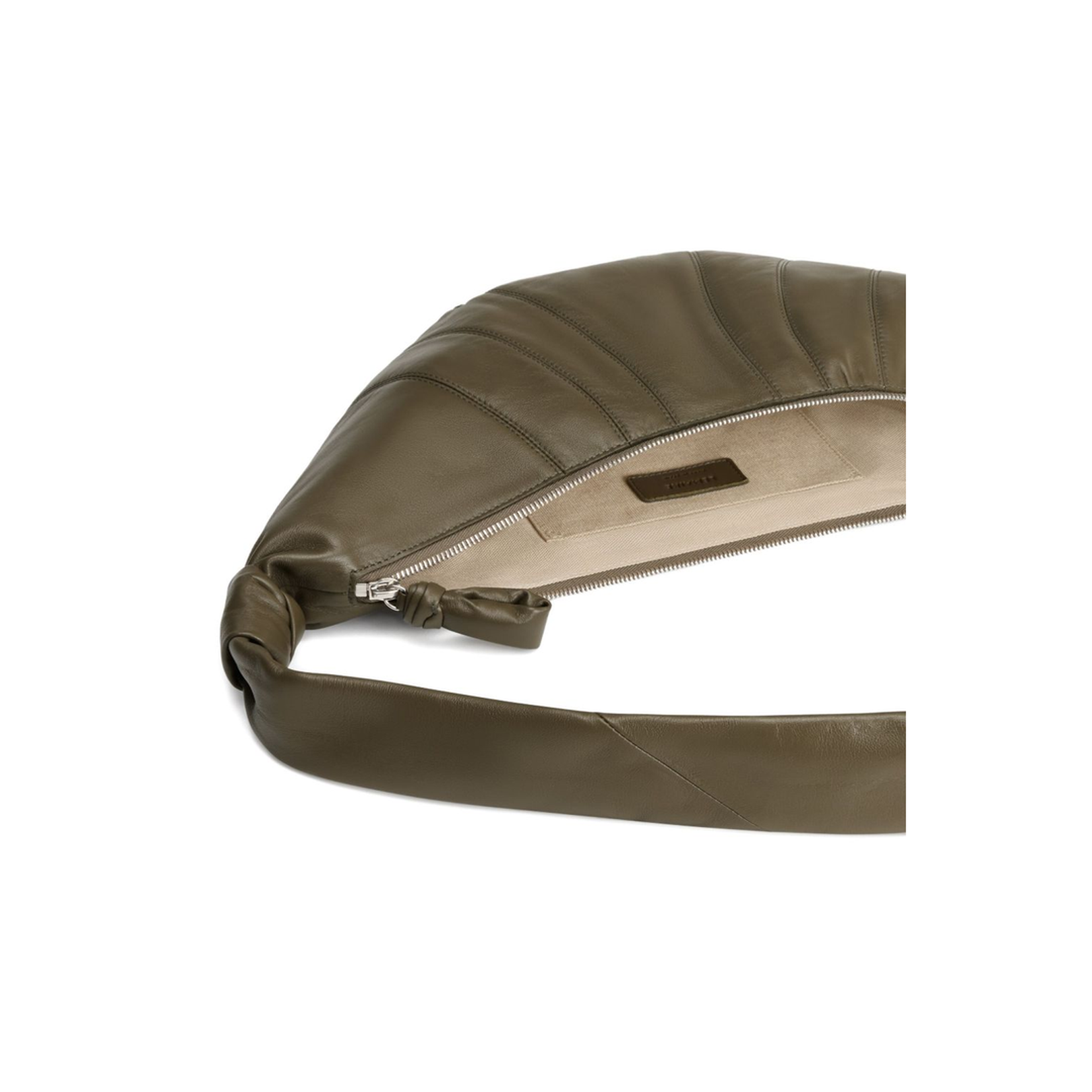 Croissant Medium Leather Shoulder Bag