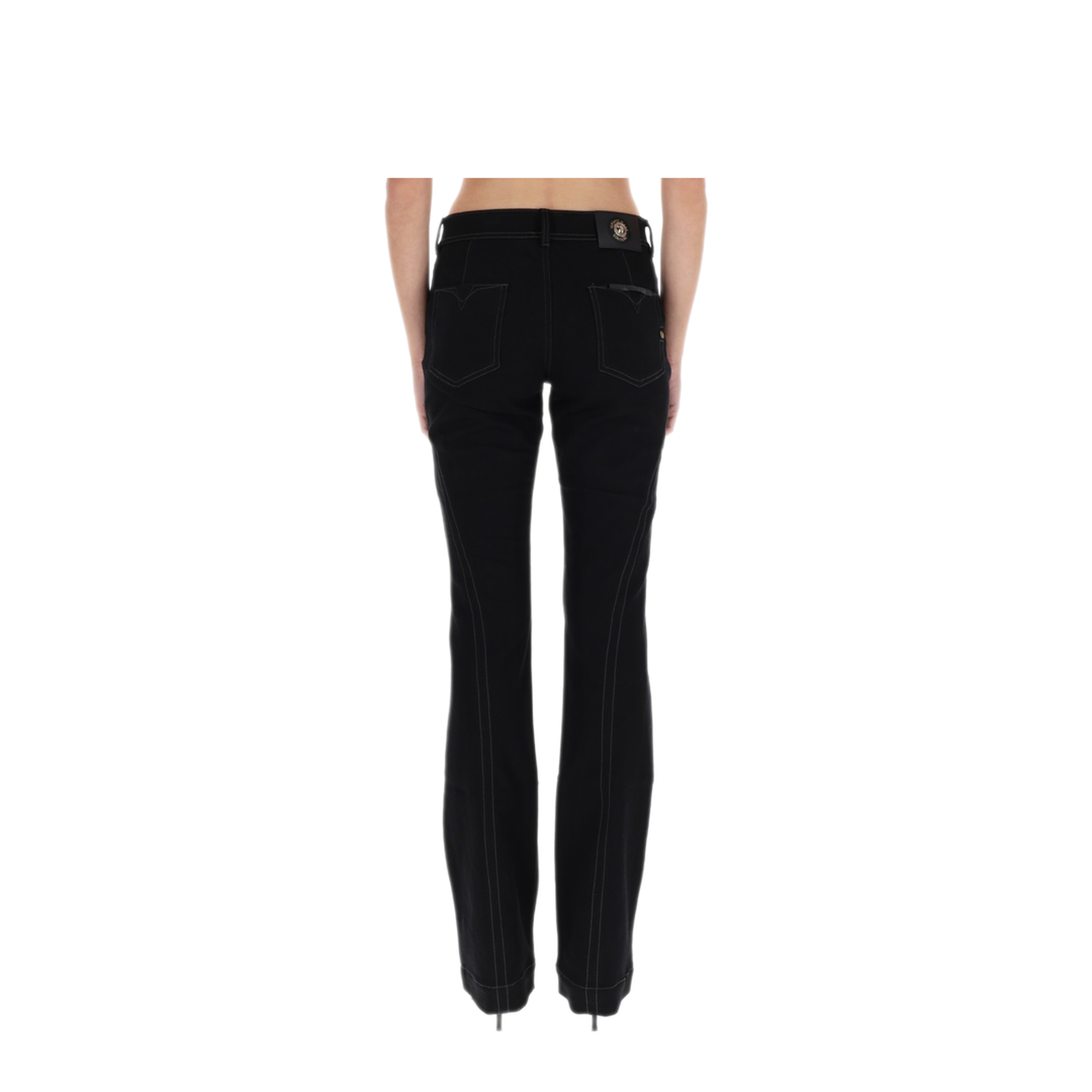 MAYFEYR - VERSACE JEANS COUTURE - Pants With Zipper Detail - 79HAB56MDT037909