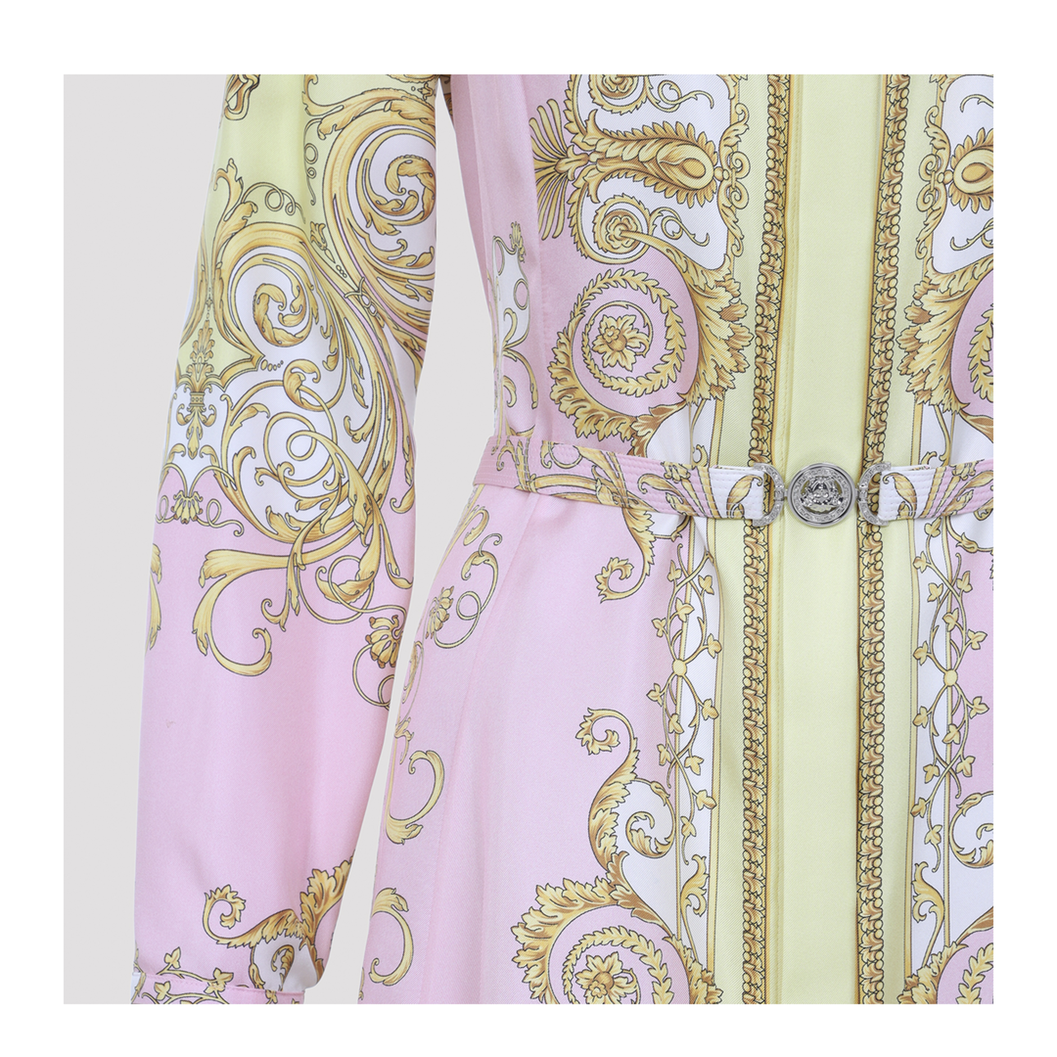 Printed Twill Shirt Dress