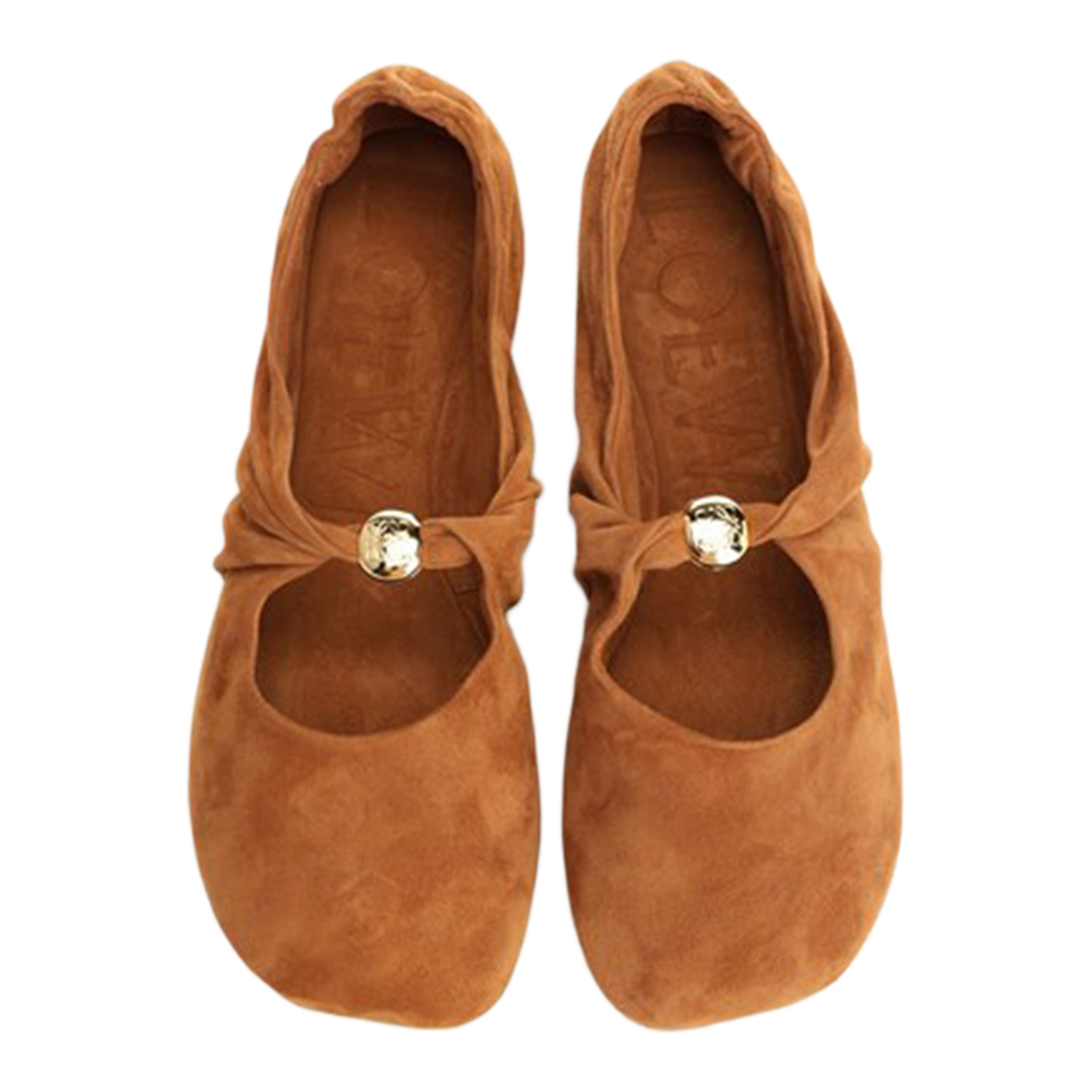 MAYFEYR - Loewe - Pebble Soft Ballet Flats - LLPF466X042530