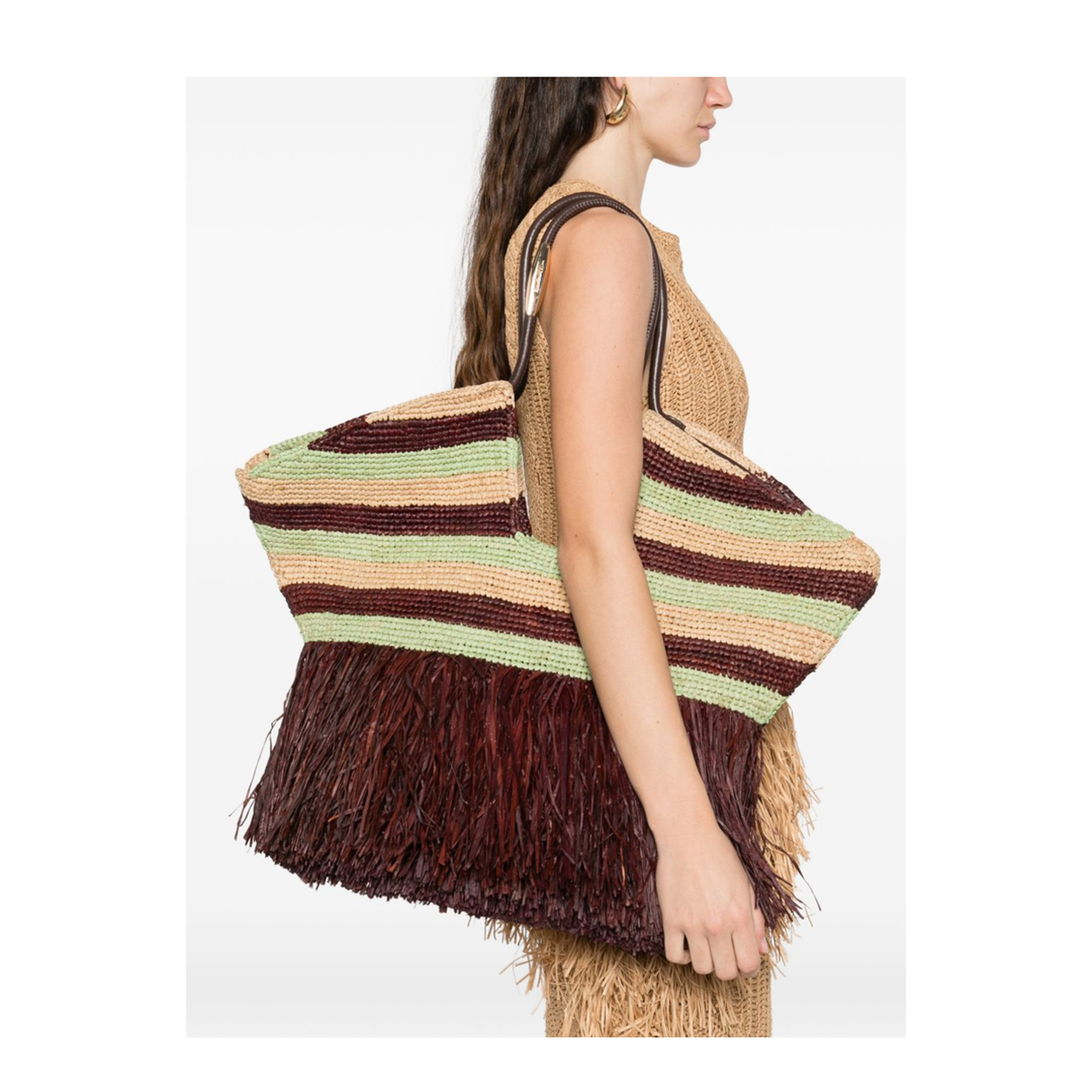 MAYFEYR - Zimmermann - Shopping Bag Goldentime Large - 6869XC26A2BRTR