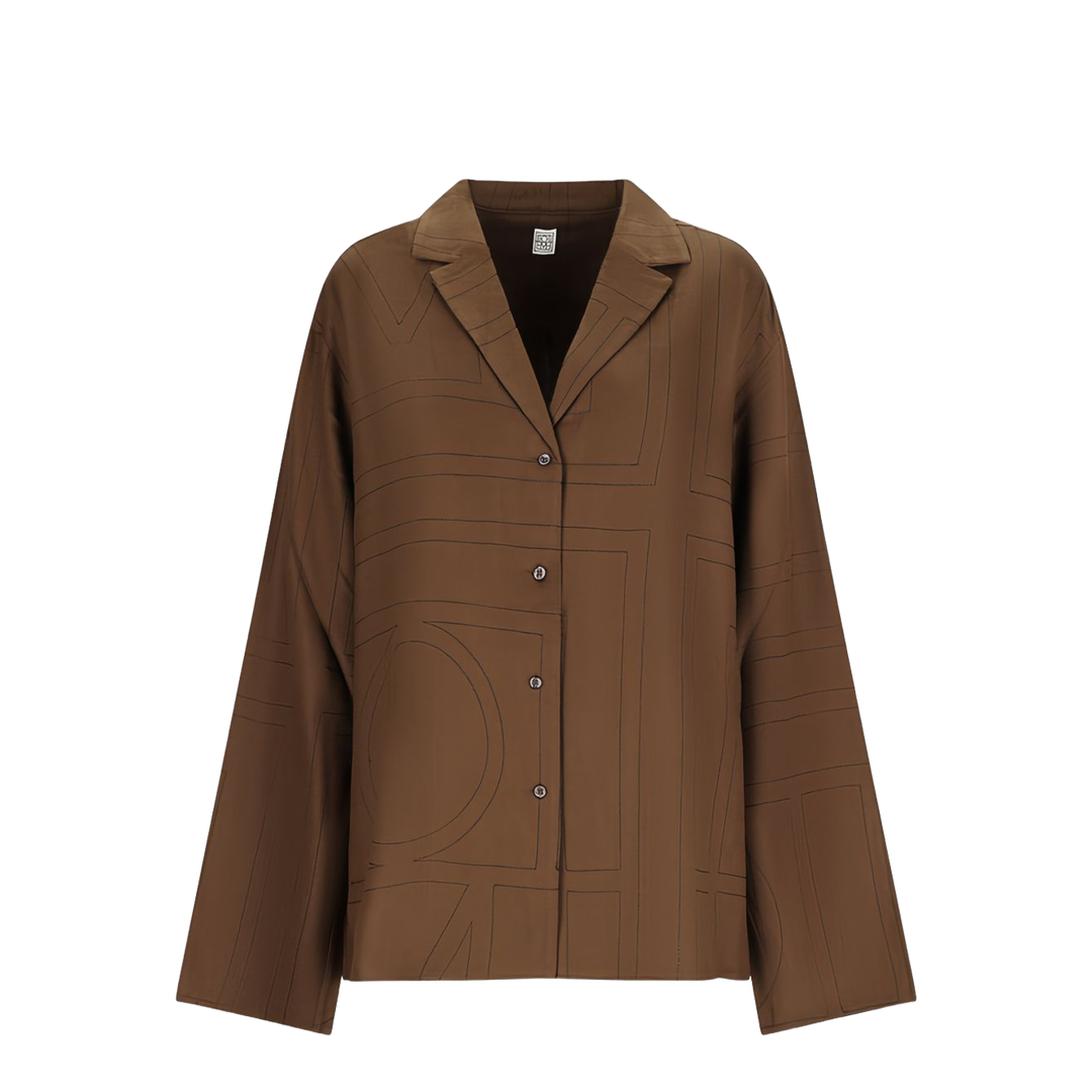 MAYFEYR - Toteme - Shirts Brown - 251WRT976FB0080034