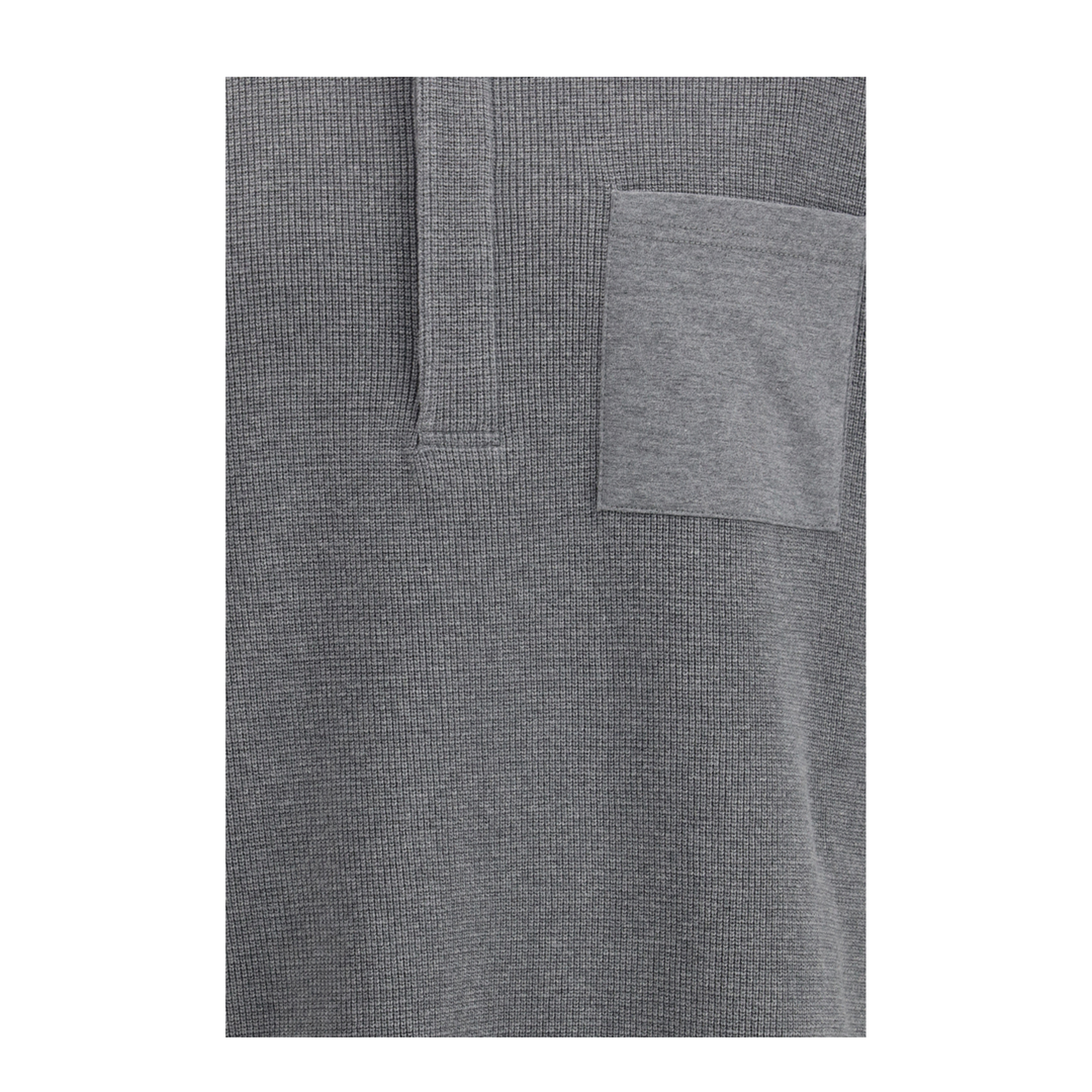 MAYFEYR - Thom Browne - Long Sleeve Polo - MJP233AJ0114