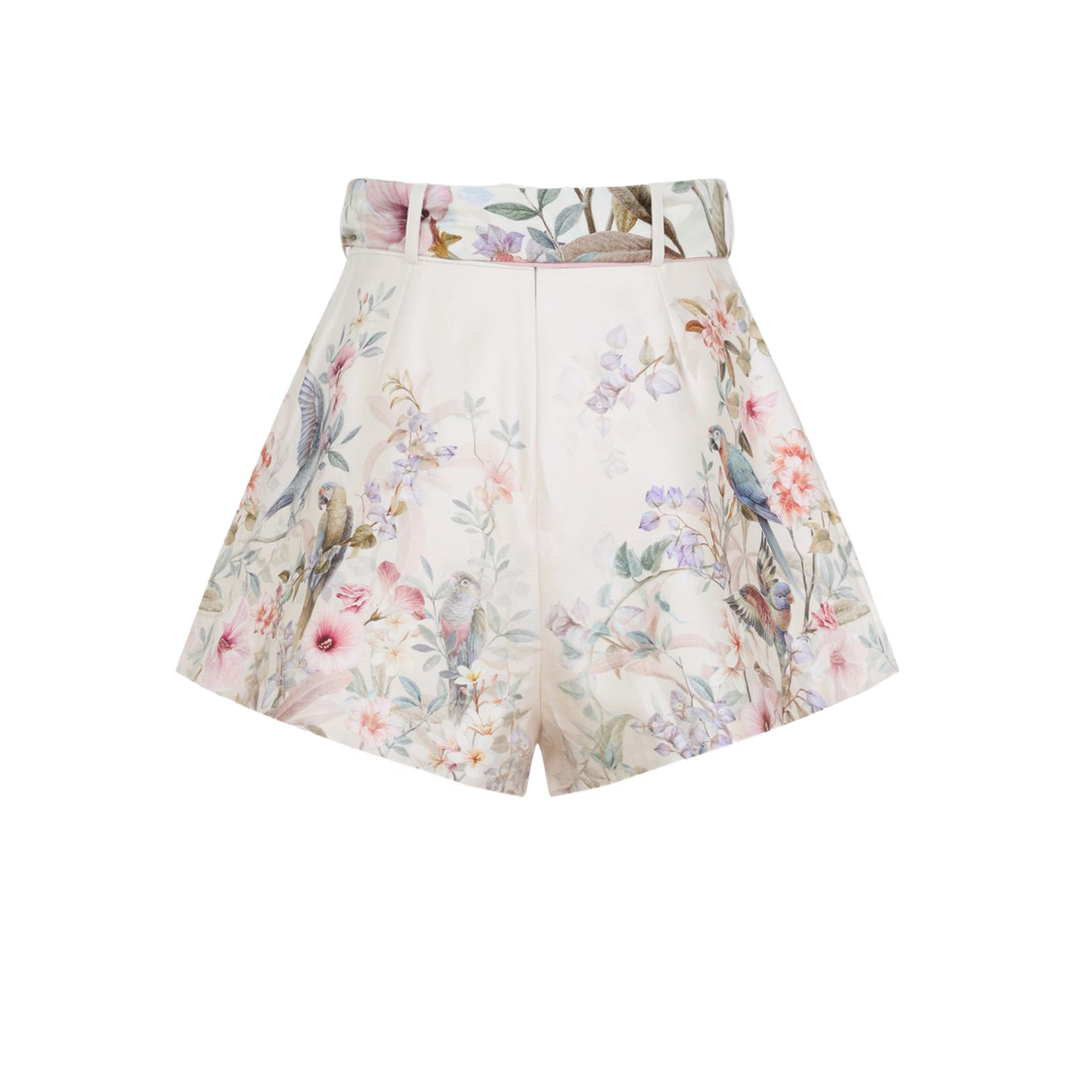 Rebellion Shorts With Pleats