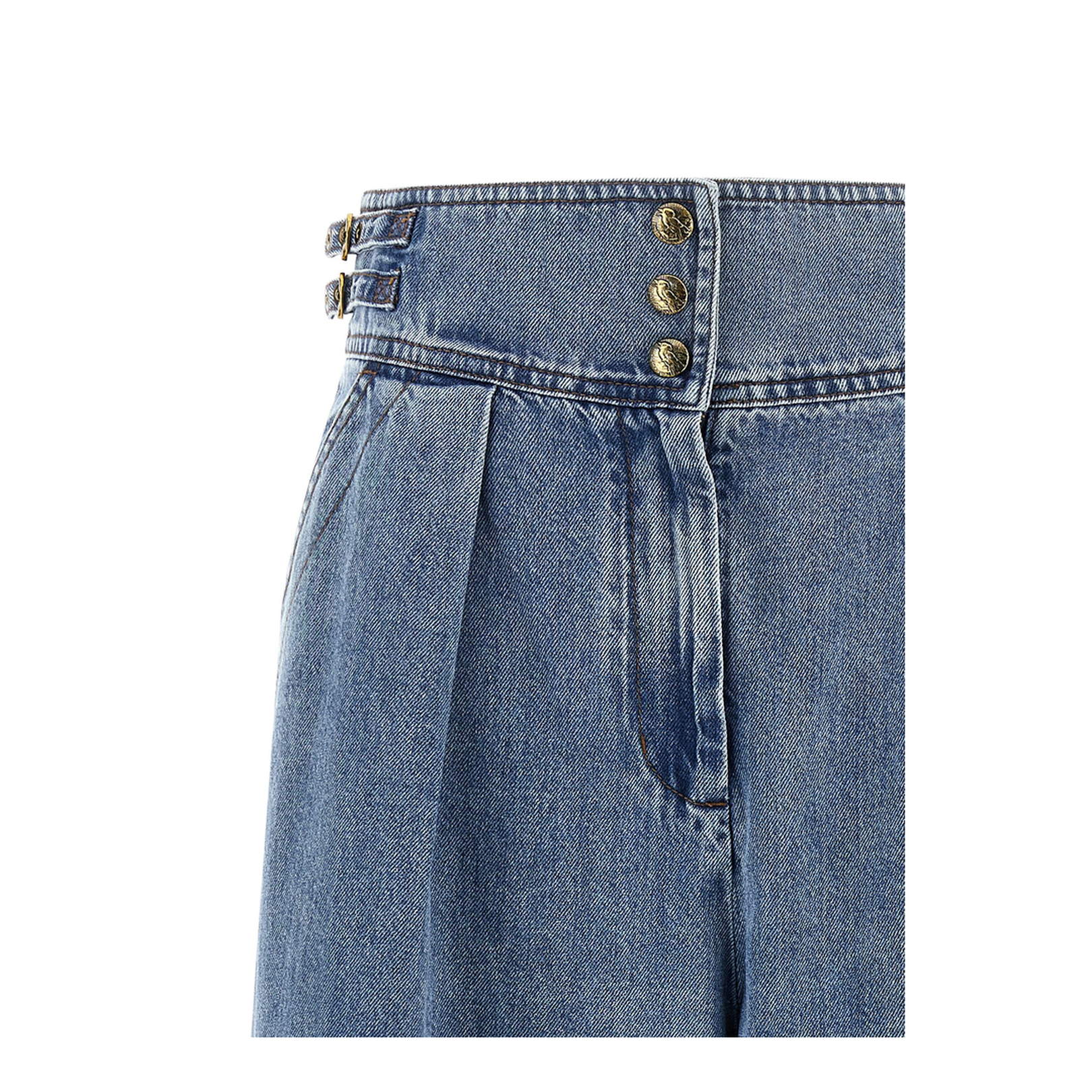 Denim Culotte Jeans