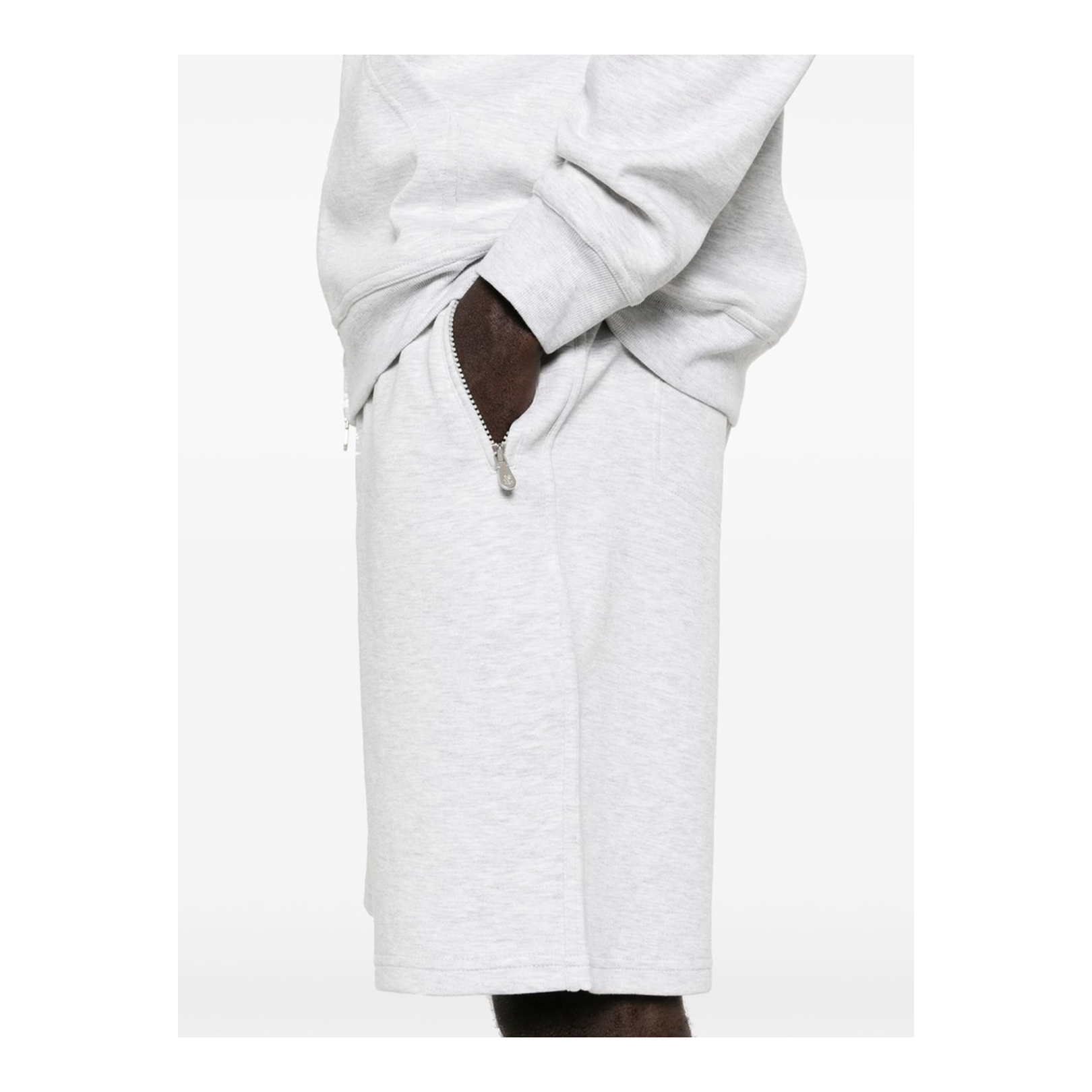 Men's Light Grey Sports Shorts