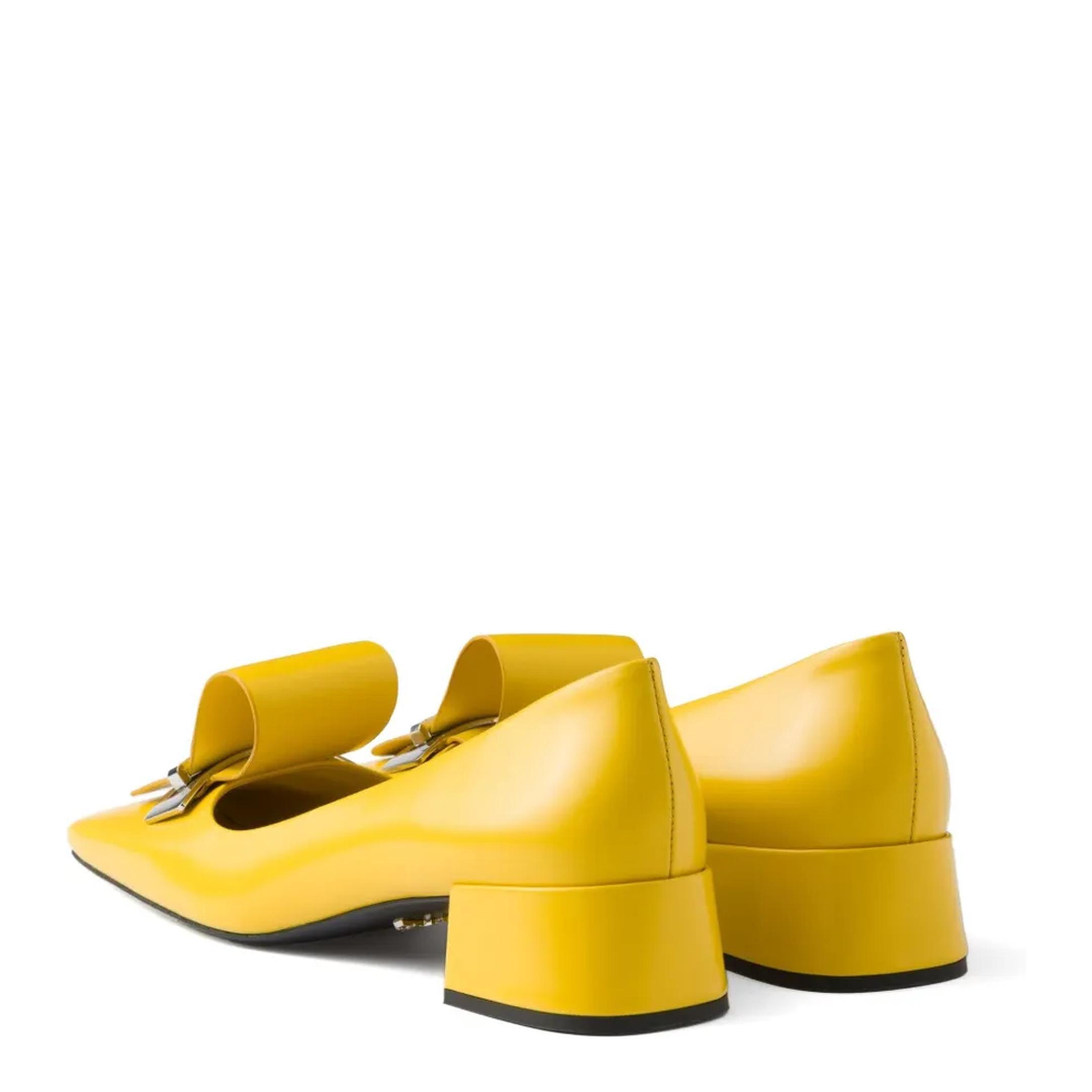 MAYFEYR - Prada - 35Mm Brushed-Leather Pumps - 1I963NFD035055F0377