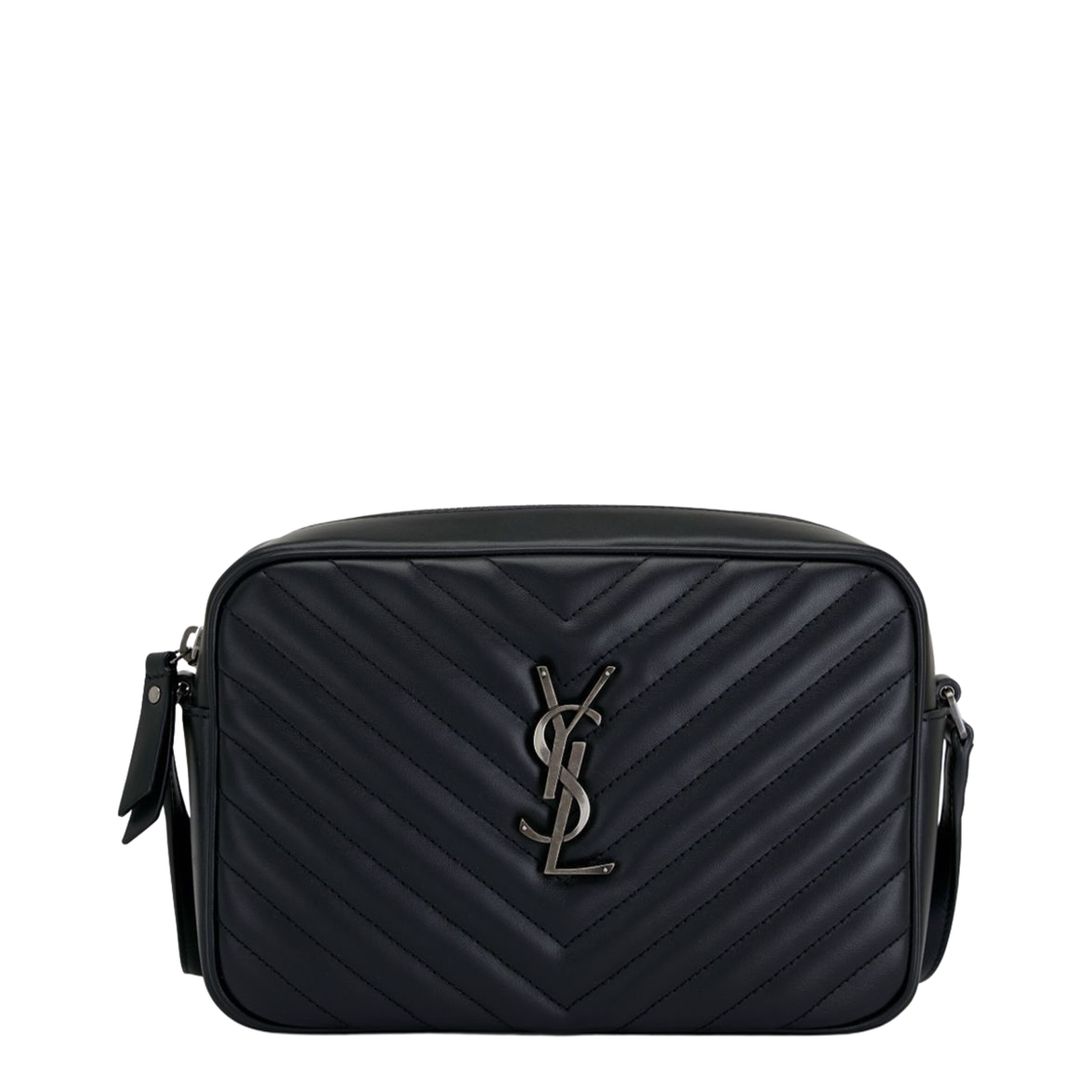 Camera Bag in Quilted Leather