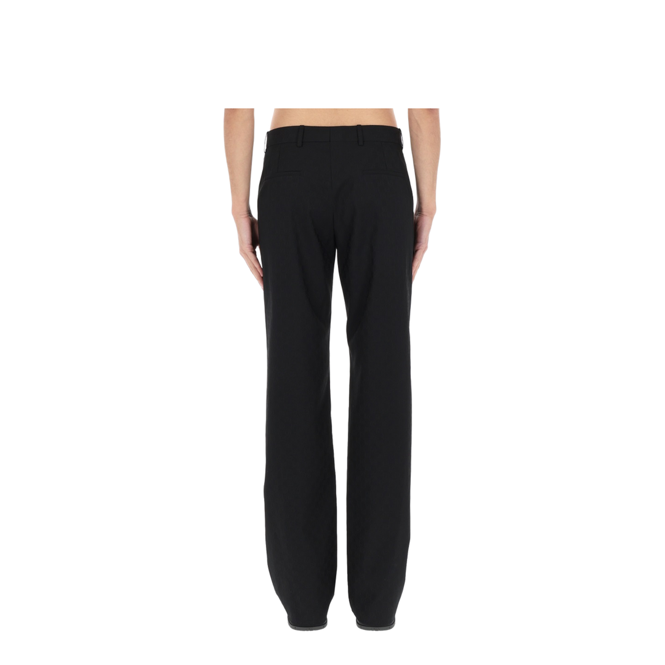 Wool Pants in Black